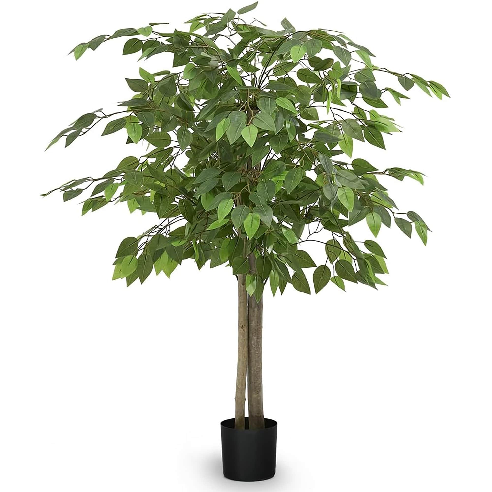 MAIA SHOP 401558 41-in Green Indoor/Outdoor Floor Ficus Artificial tree