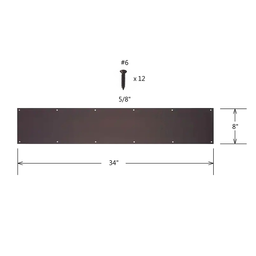 RELIABILT 32293ORDLG Entry-Door-Kick-Plates - View #4