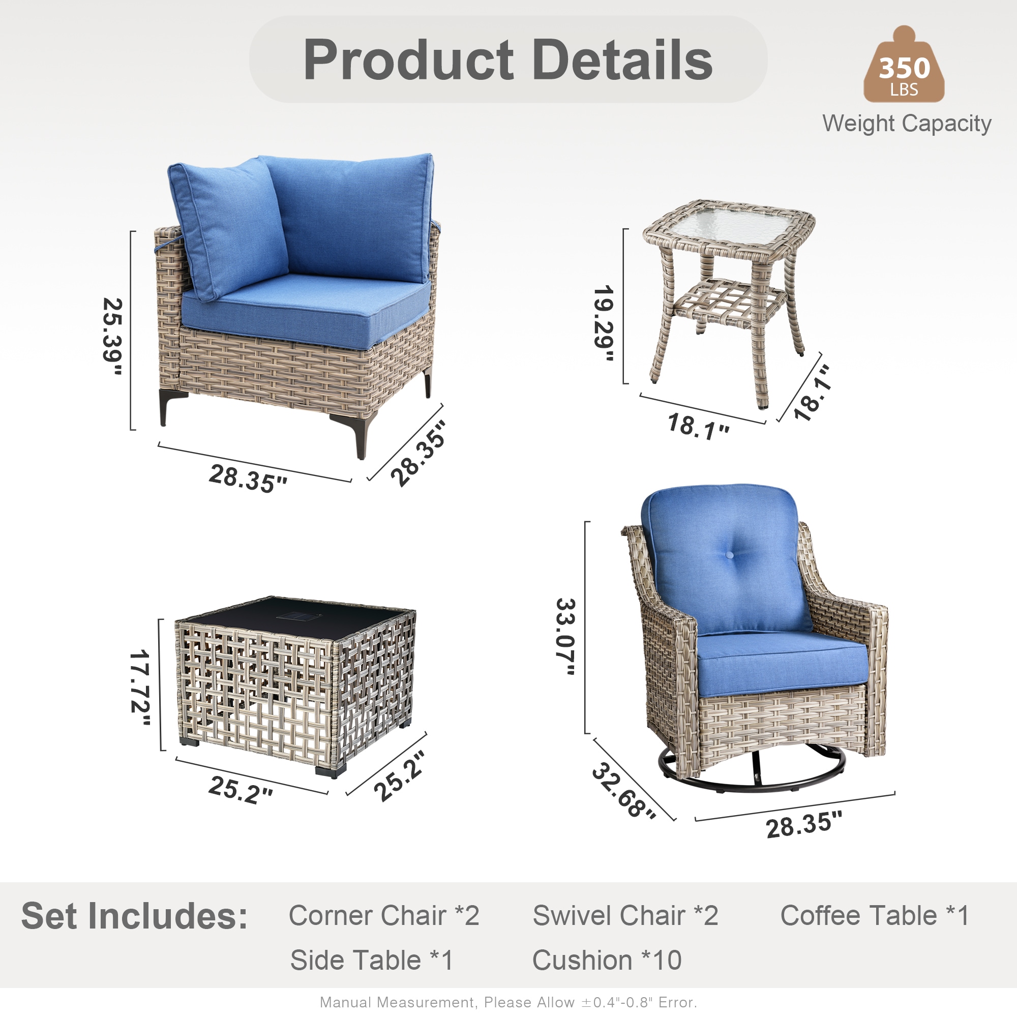 Caodoc L5-YZSKT506-1 Patio-Sofas-Daybeds - View #9