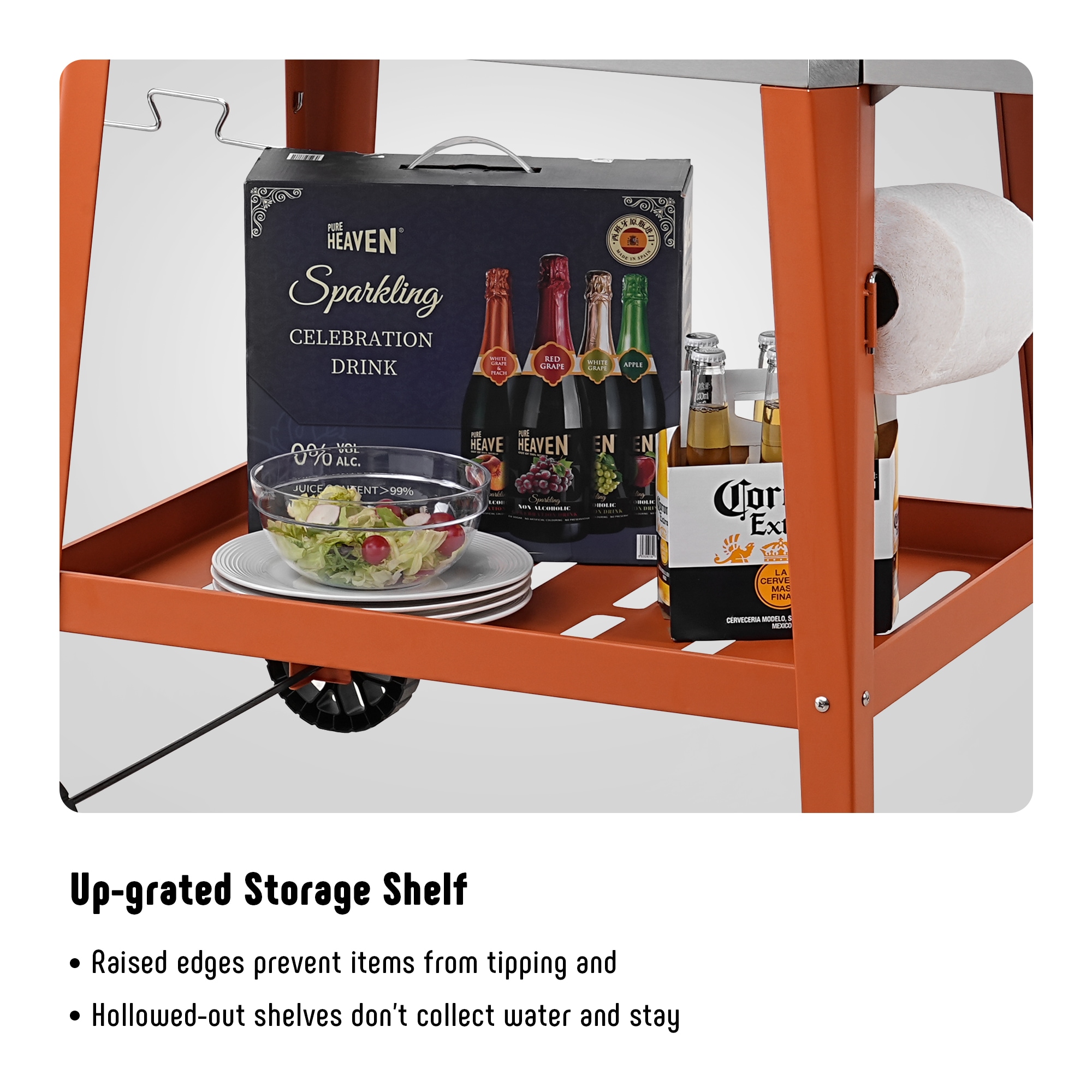 Feasto TC2033C Grill-Carts-Grill-Stands - View #6
