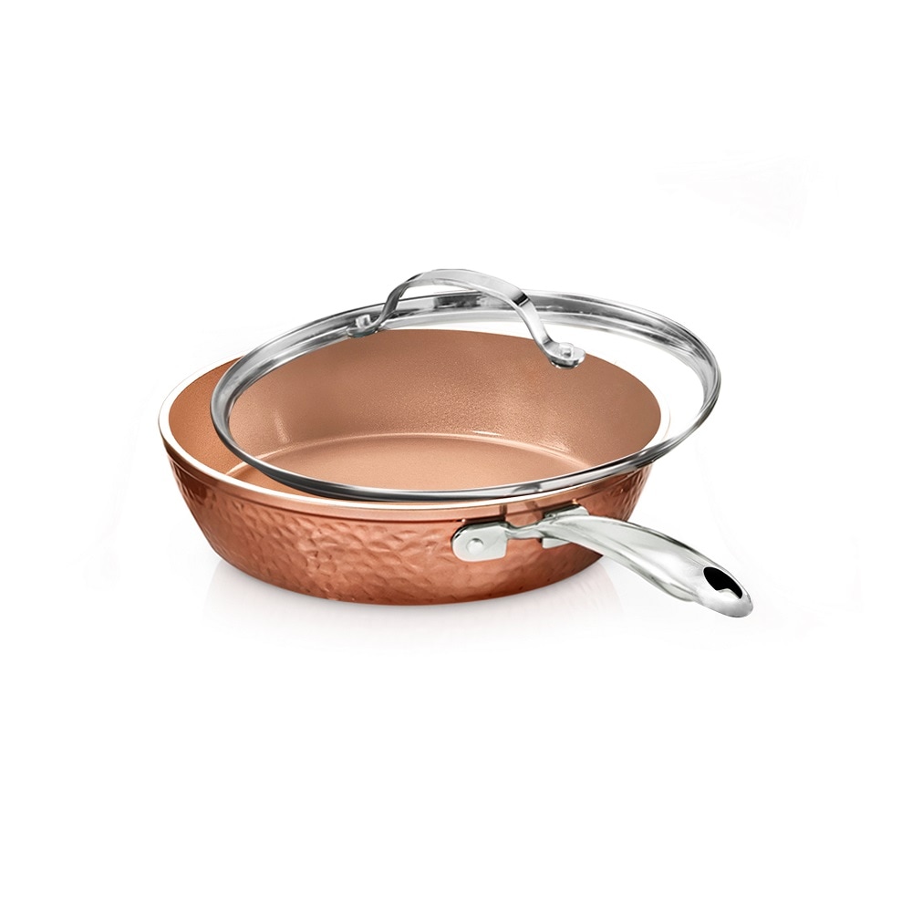Crisper Tray for Oven  Deluxe Multi-Purpose Copper White Silver