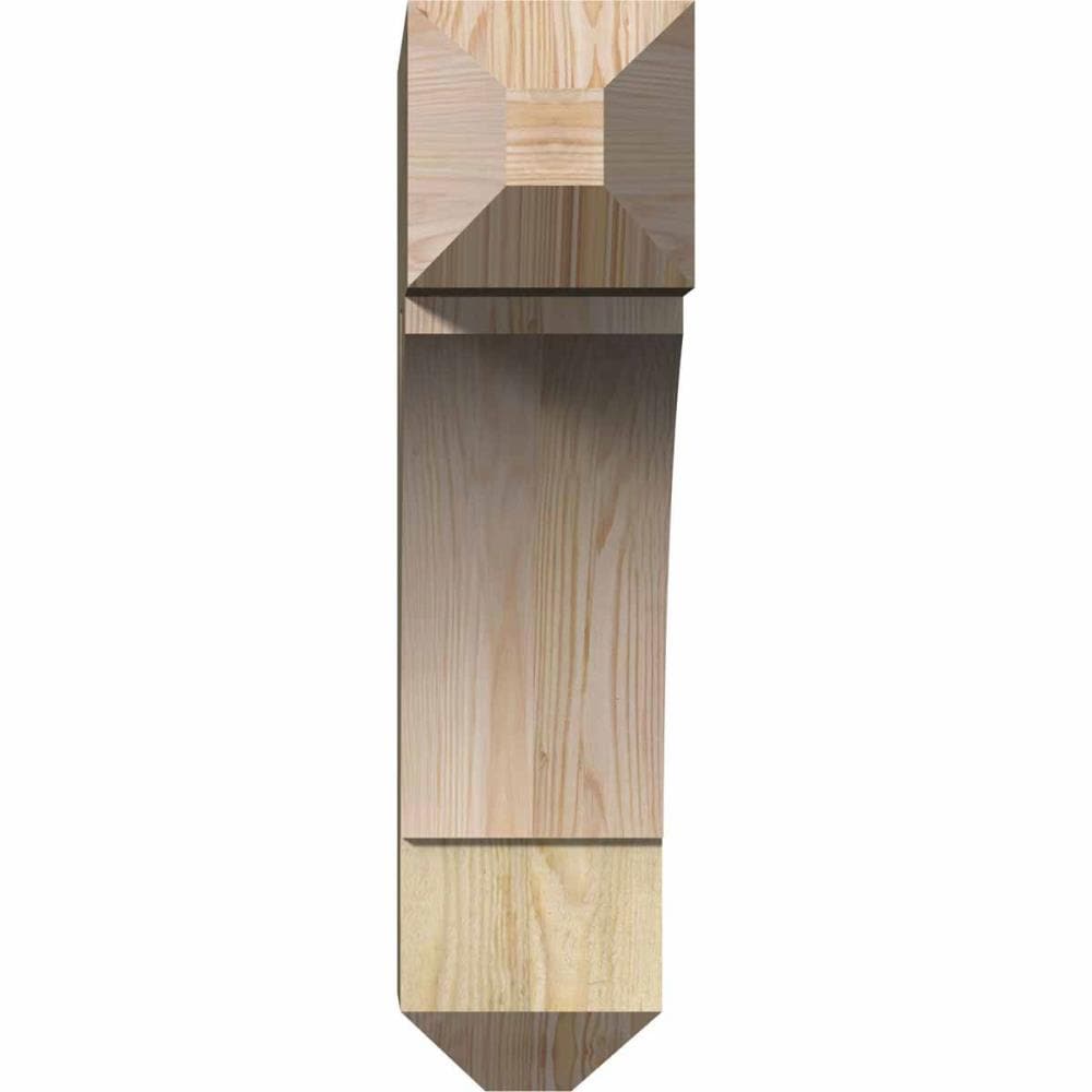 Ekena Millwork BKT06X20X24THR04RDF Exterior-Brackets-Braces - View #2