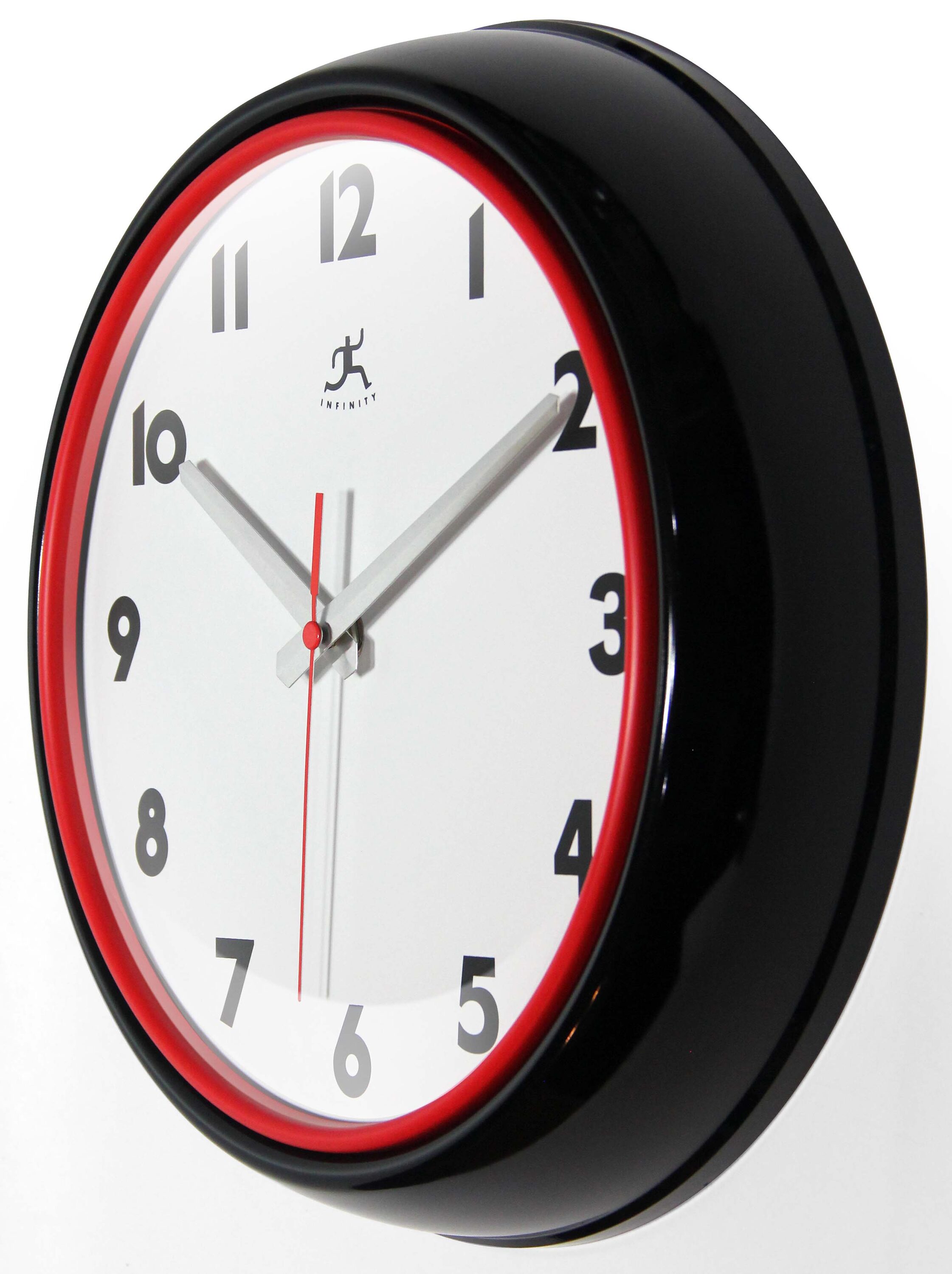Infinity Instruments 14917BK-R3140 Indoor-Outdoor-Clocks - View #6