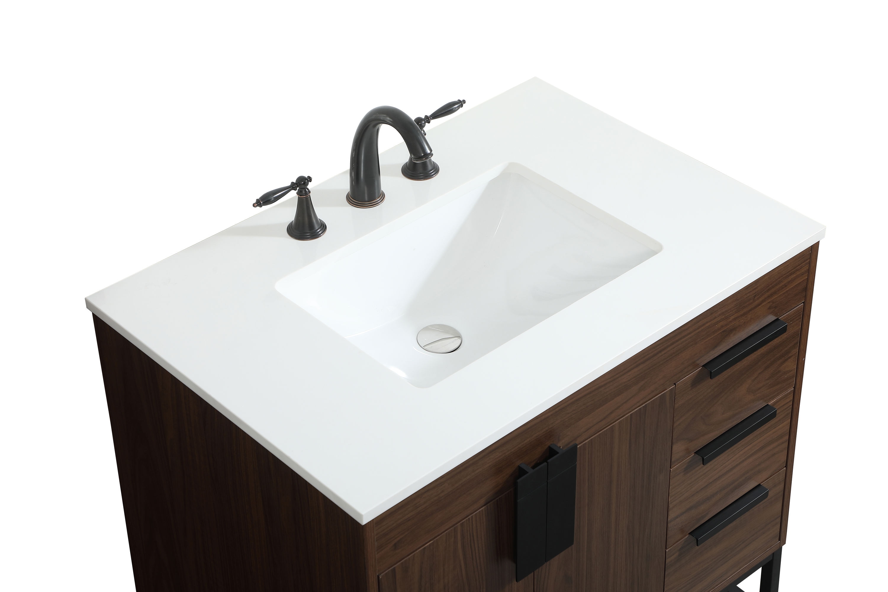 Elegant Decor HF146496MWT Bath-Vanity-Combo - View #11