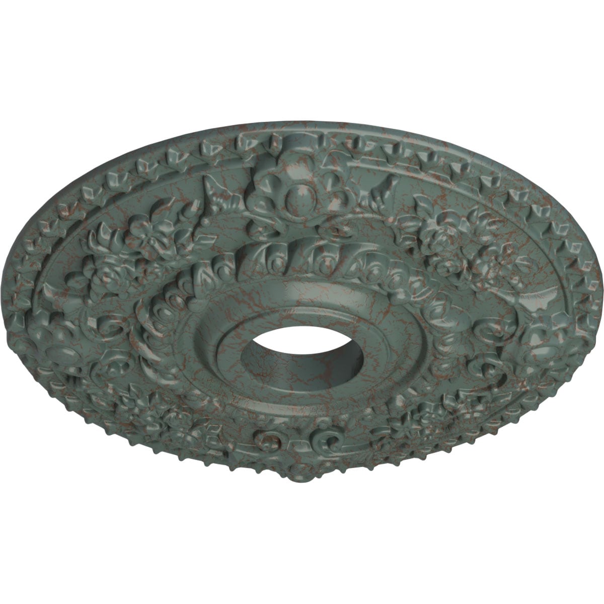 Ekena Millwork CM18ROCBC Ceiling-Medallions - View #2