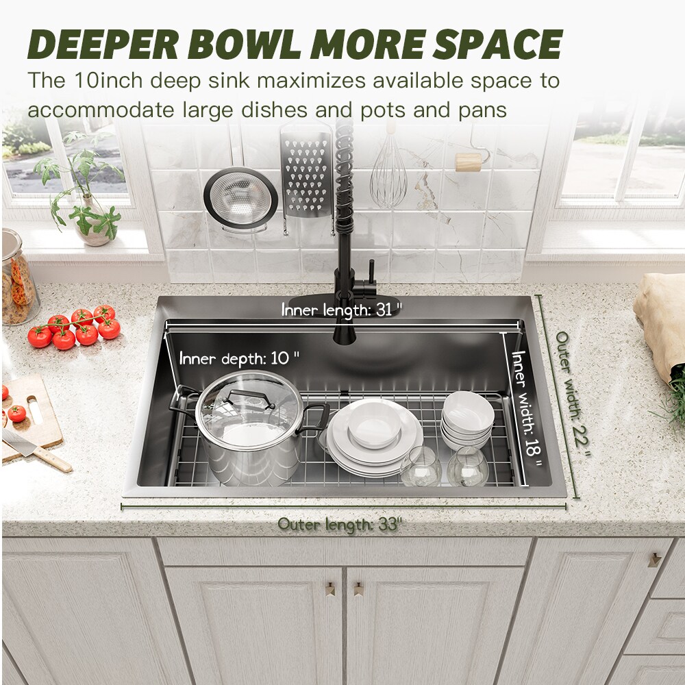 CASAINC CAKE07015B33M75 Kitchen-Sinks - View #2