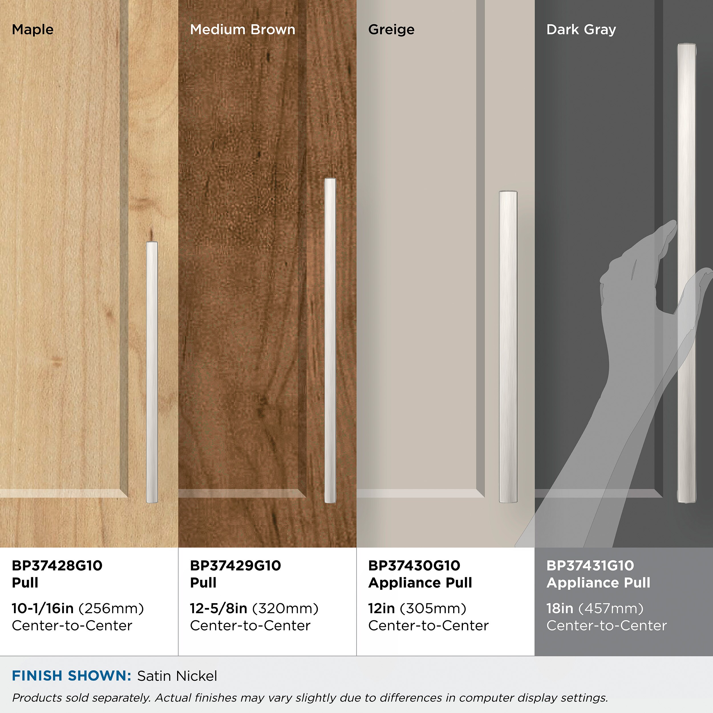 Amerock BP37431G10 Cabinet-Pulls - View #8