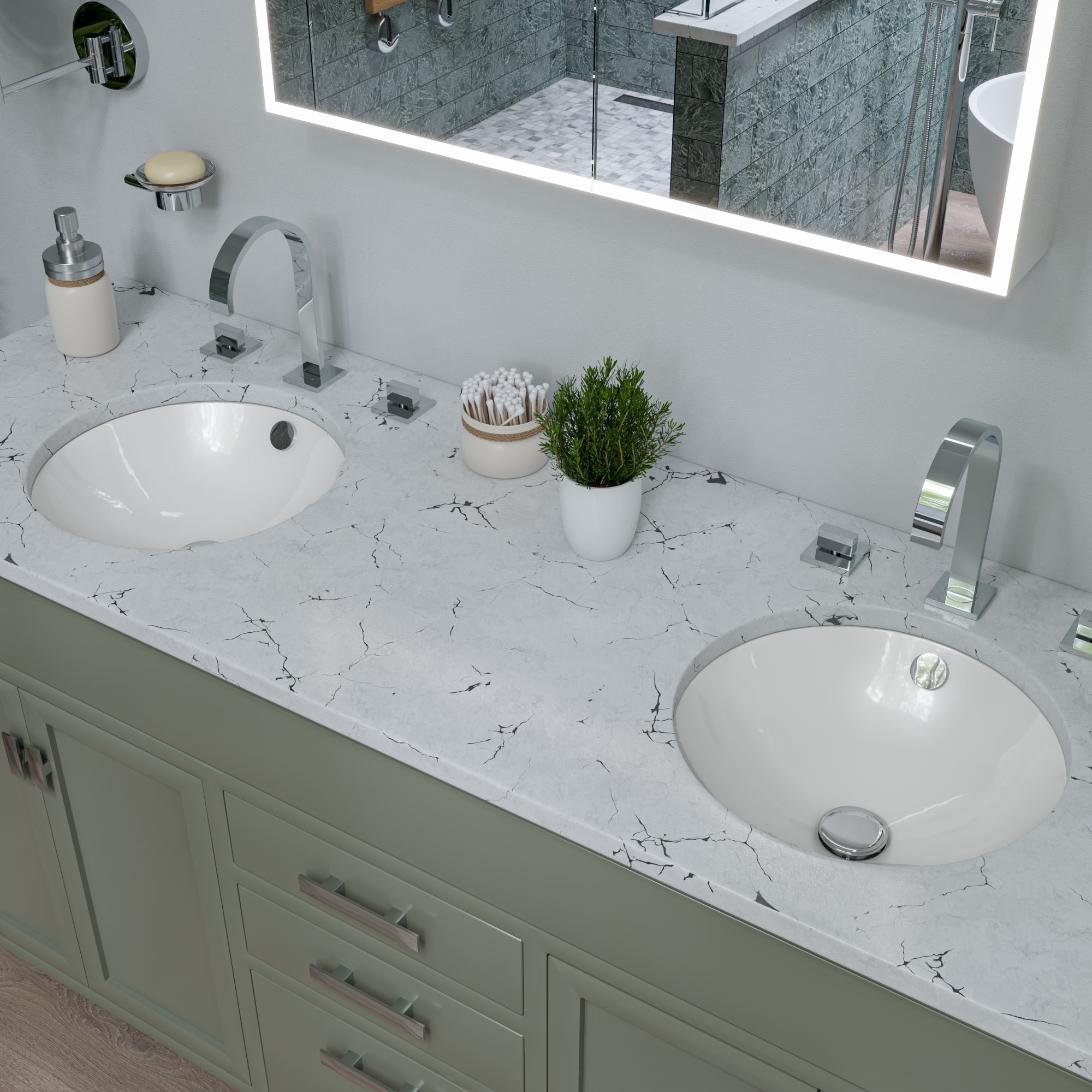 ALFI AB1336-PC Lavatory-Faucets - View #2