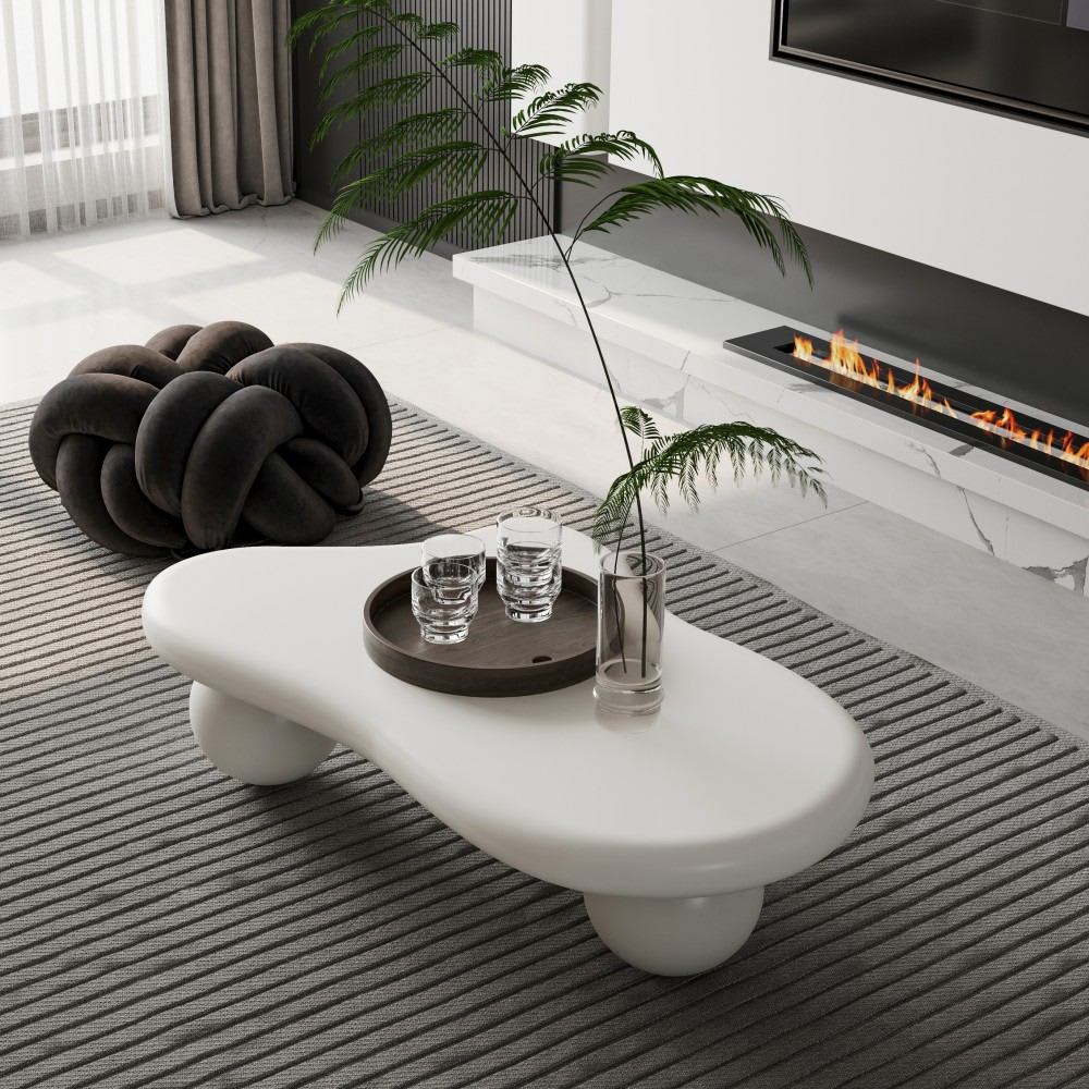 Coolbibila GRACE-COFFEE-WHITE Coffee-Tables - View #4