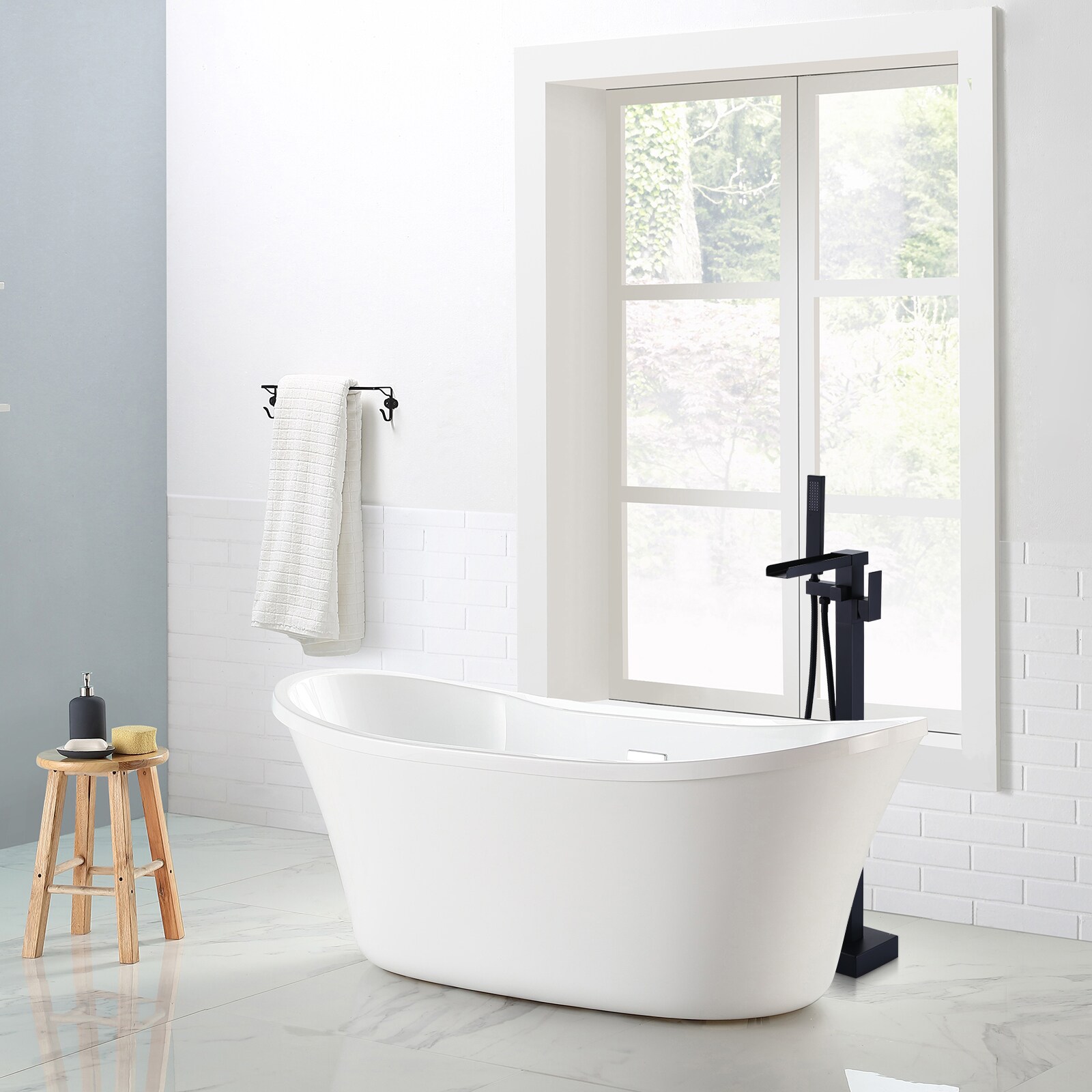 WOWOW 3080500B-LW Roman-Tub-Faucets - View #2