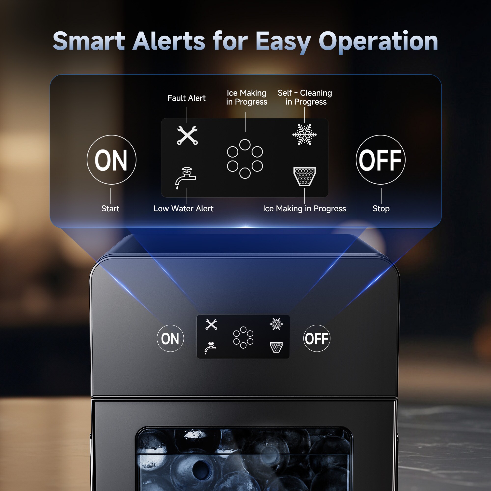 SIMZLIFE IM024-SBL-S-LS-SC Ice-Makers - View #5