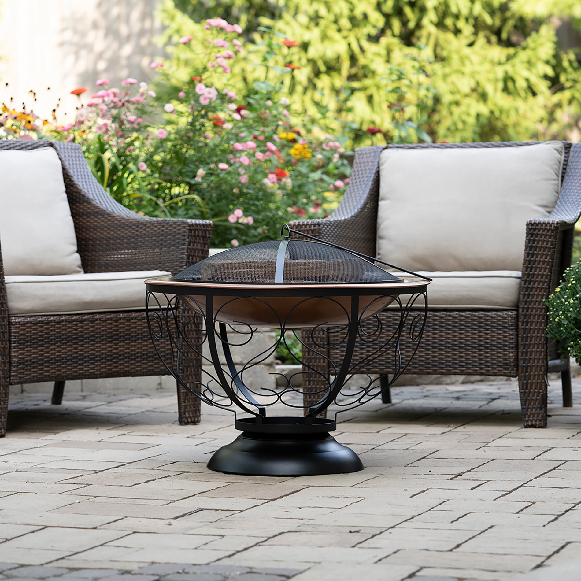 Blue Sky Outdoor Living WBFP29PE-C Outdoor-Woodburning-Firepits - View #9