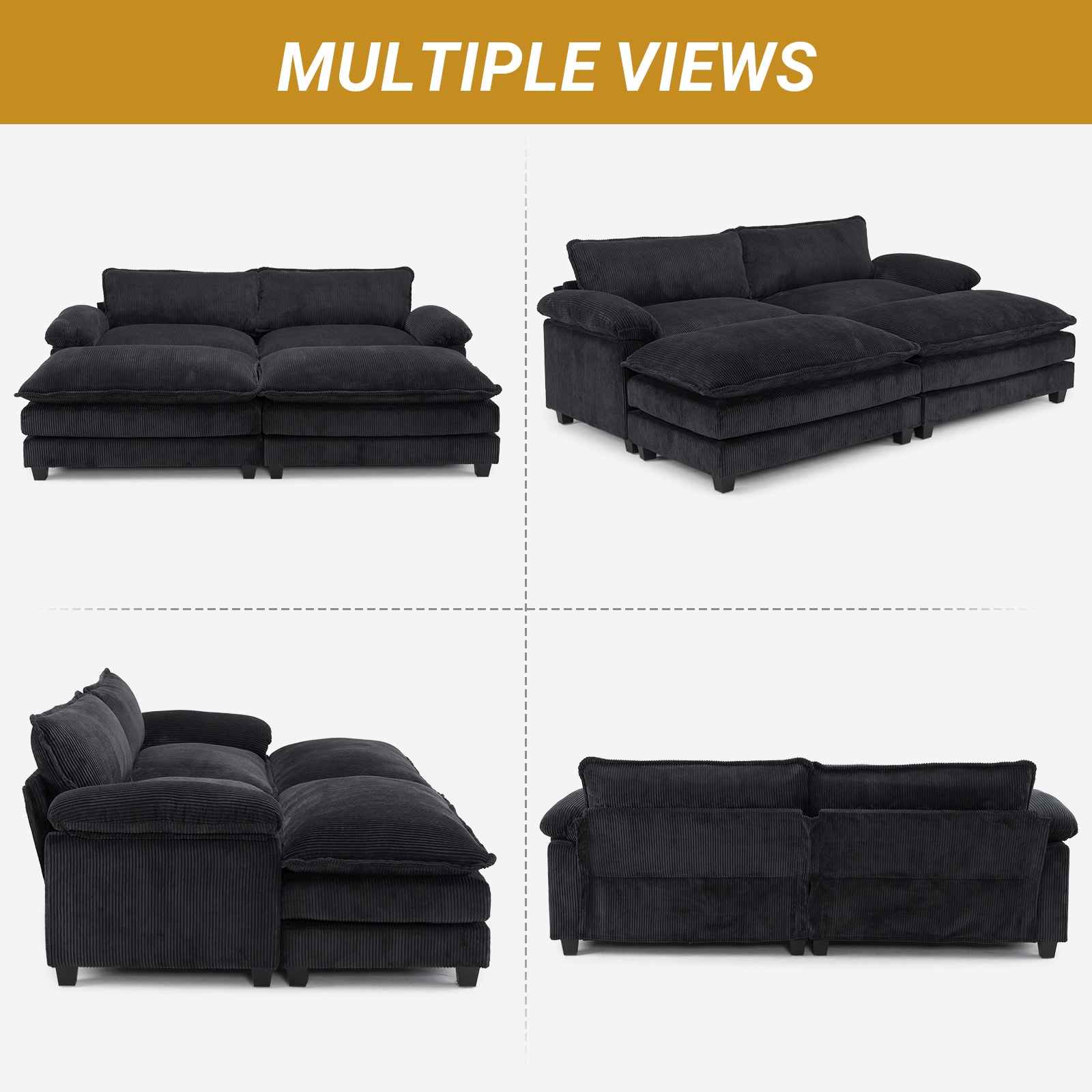 Outopee LO1G98000605+06+07 Sofas-Loveseats - View #3