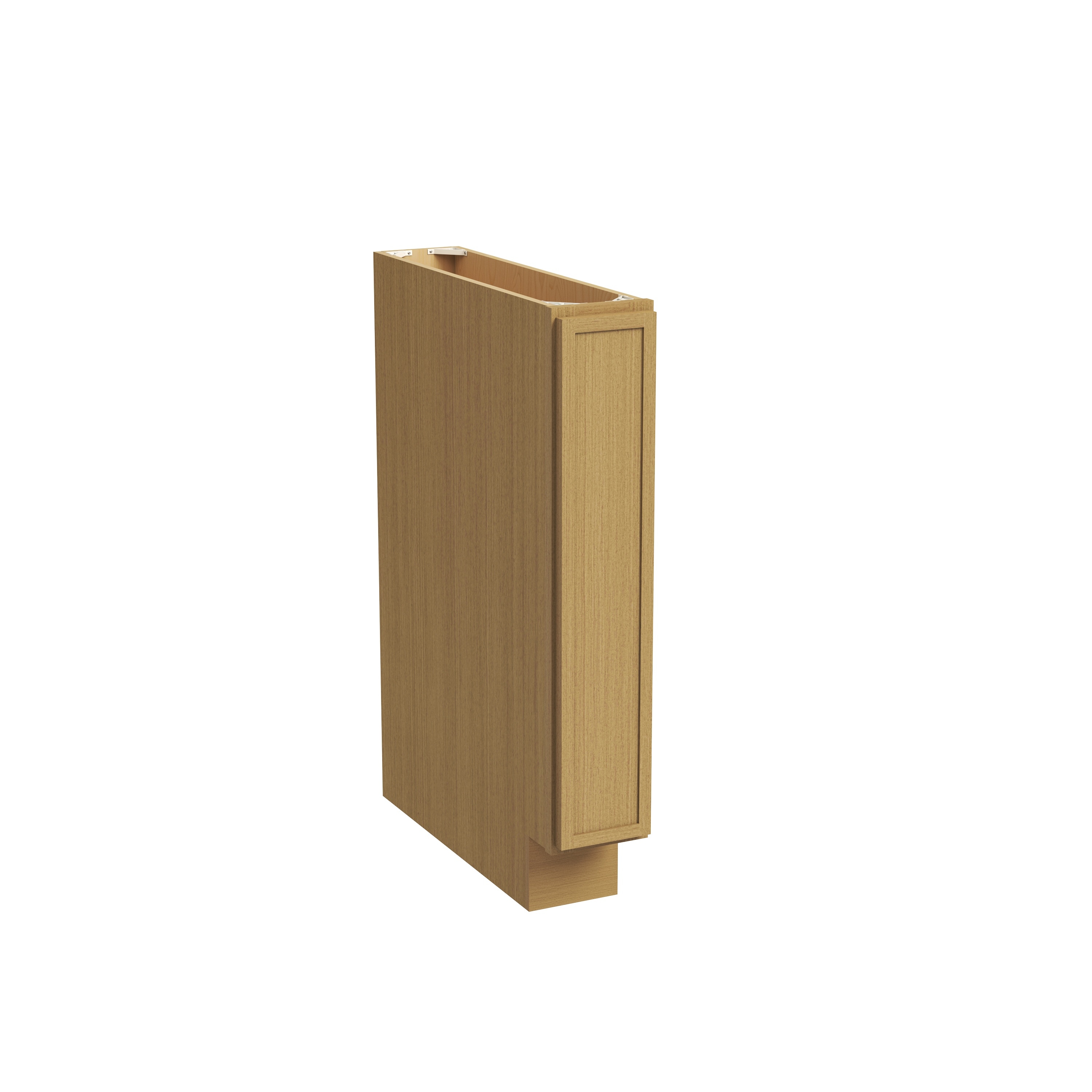 CASAINC 6 in. W x 24 in. D x 34.5 in. H Pull-Out Base Cabinet in White Oak with 1 Drawer