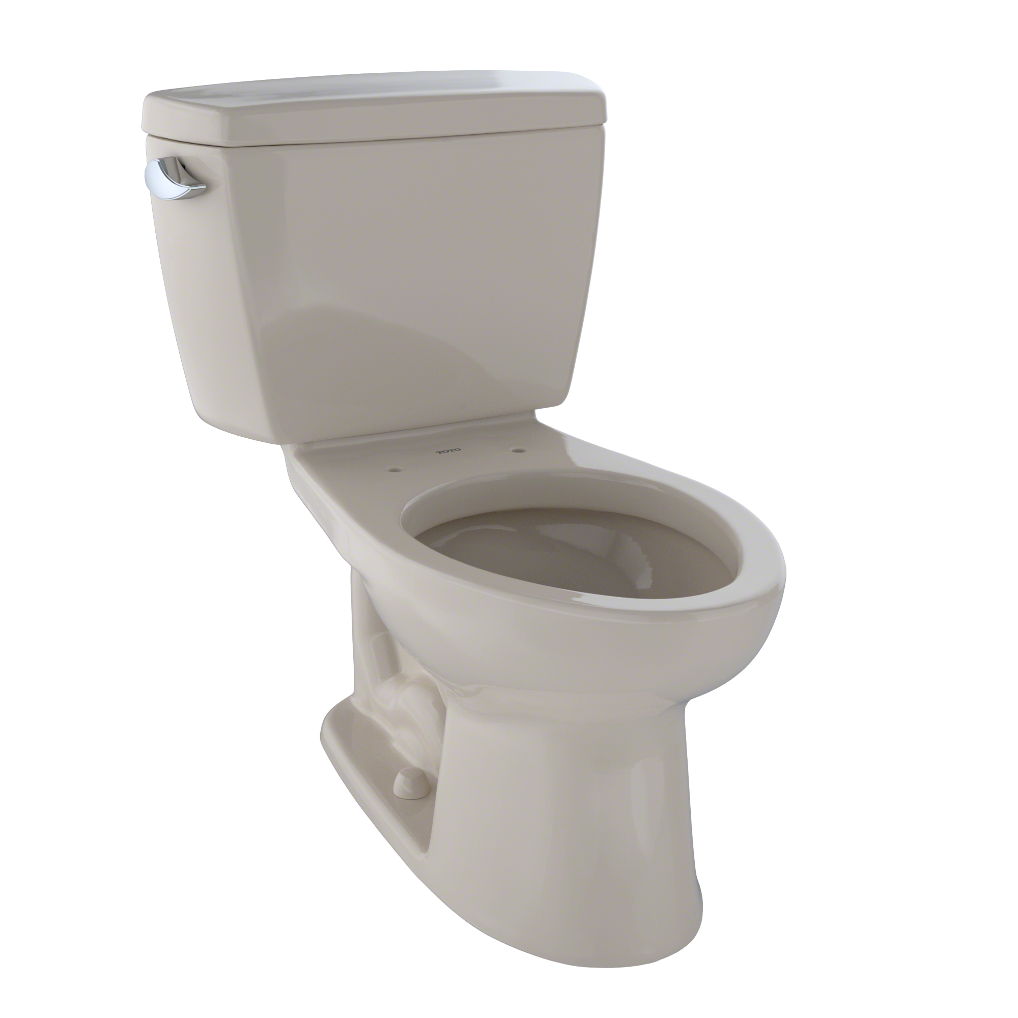 TOTO Drake Bone Elongated Chair Height 2-piece Toilet 12-in Rough