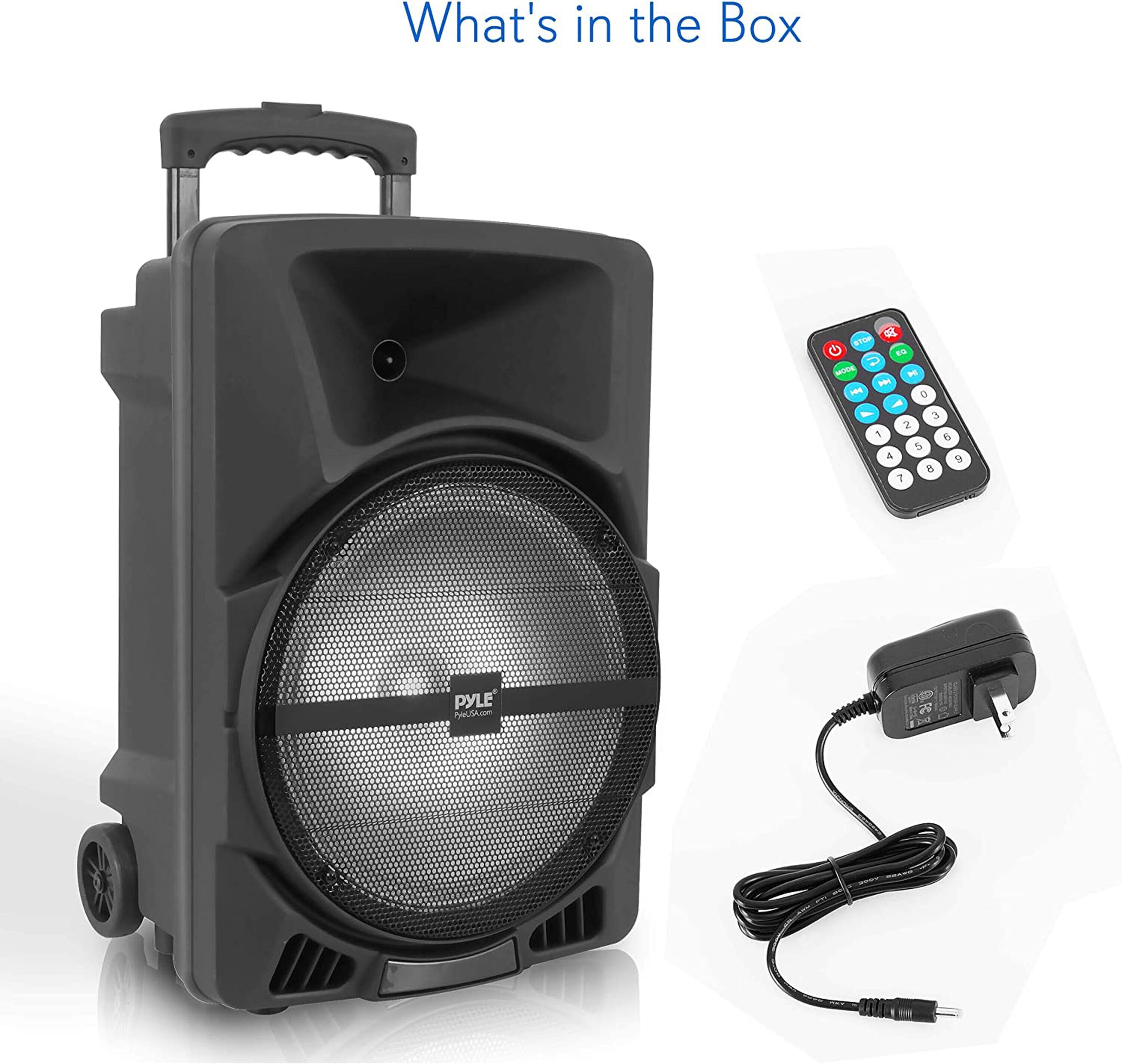 Pyle Stage and Studio 8 in. Bluetooth PA Loud Speaker and 8