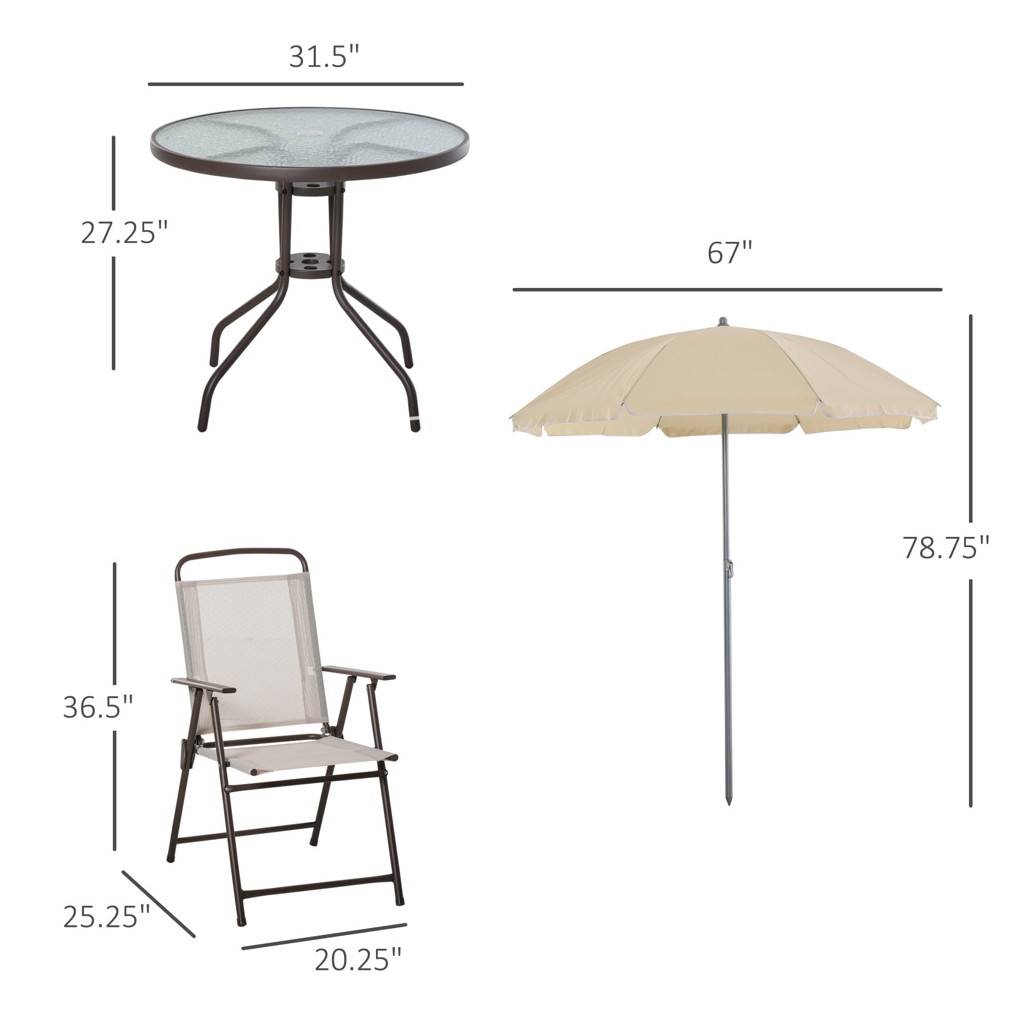 BABOOM BOM-P172552-OR Patio-Dining-Sets - View #3
