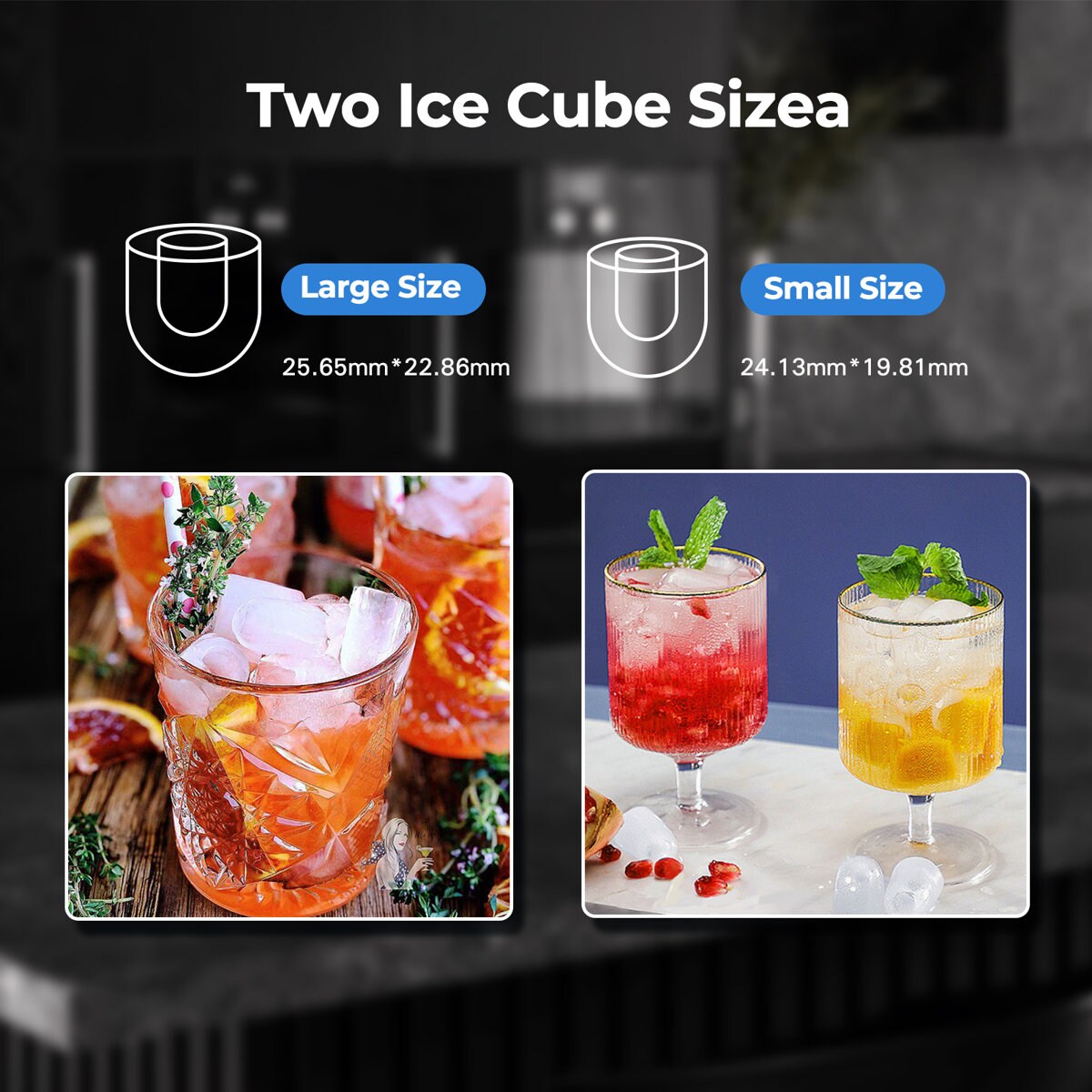 Antarctic Star Z4701H-GREY Ice-Makers - View #3