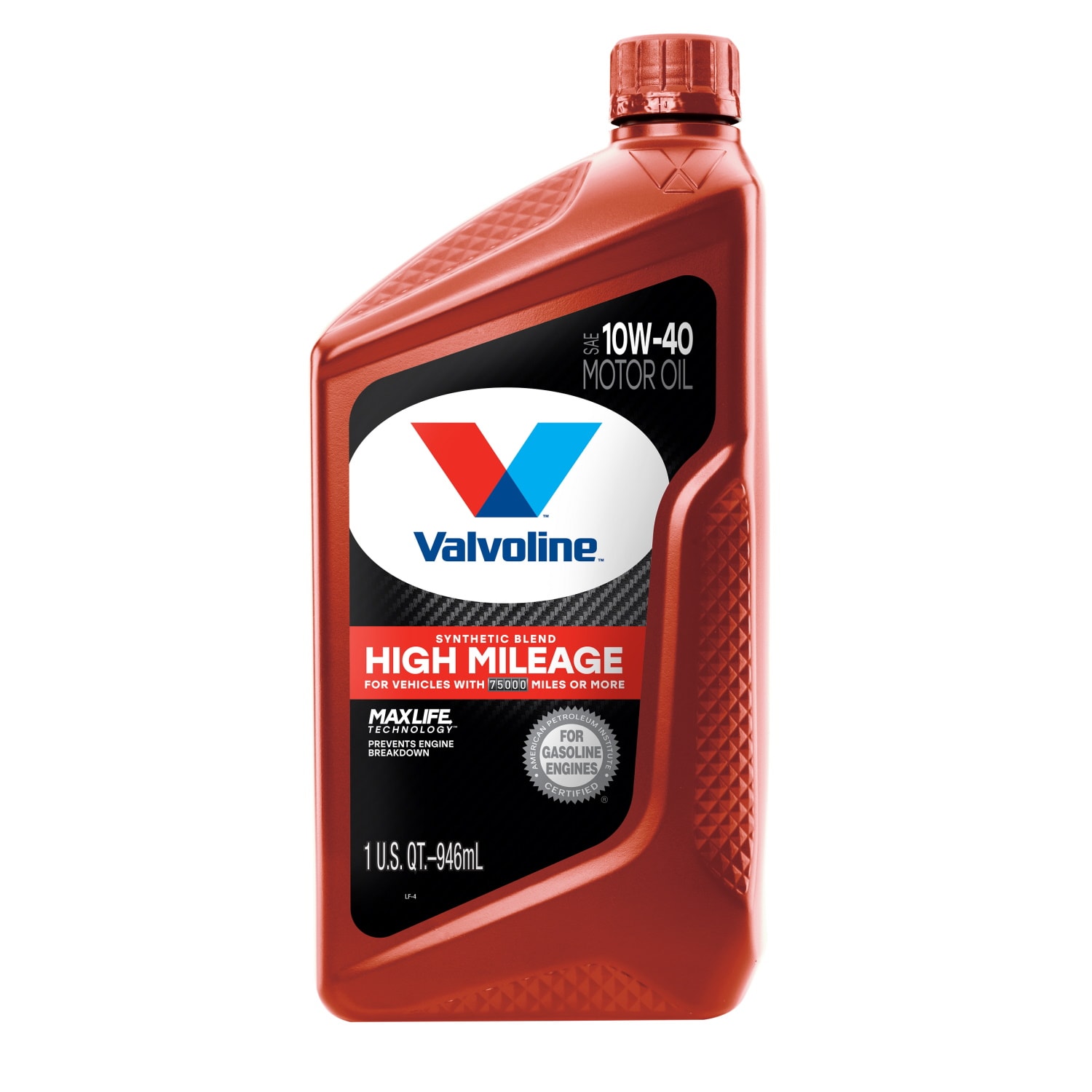 Valvoline HM ML TECH 10W40 OIL Maxlife High Mileage 10w-40 Motor Oil 1 Quart