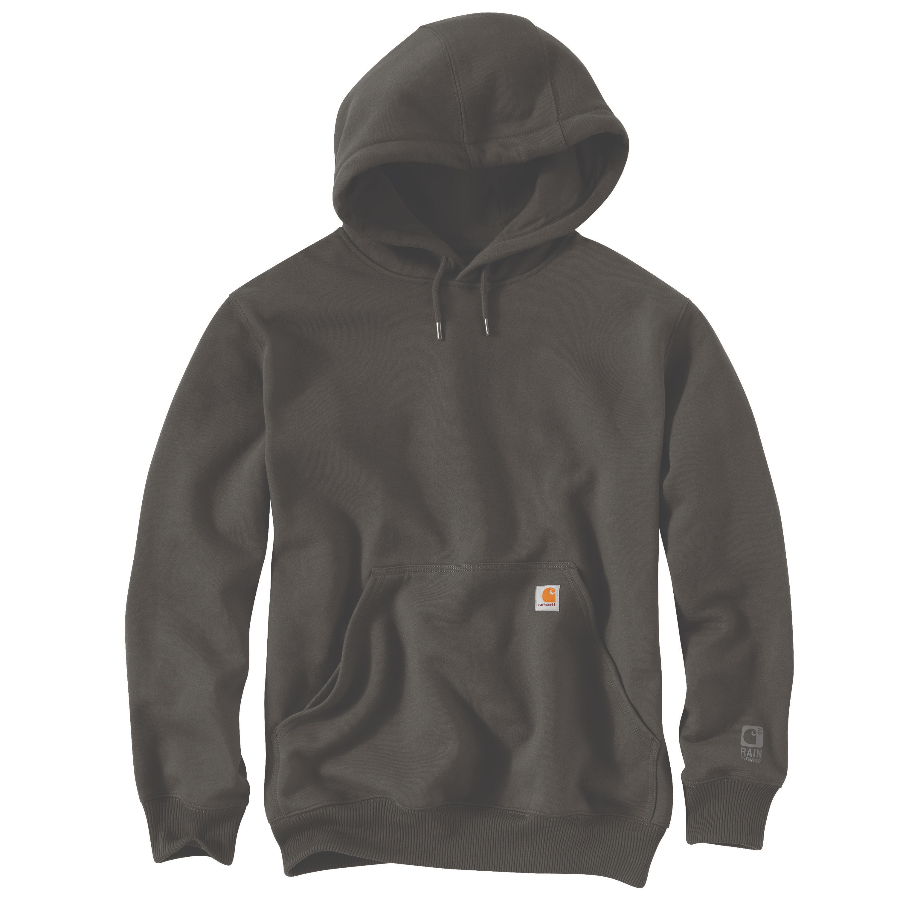 Carhartt 100615-306XLTLL Men's Green Fleece Long sleeve Solid Hoodie ( XL )