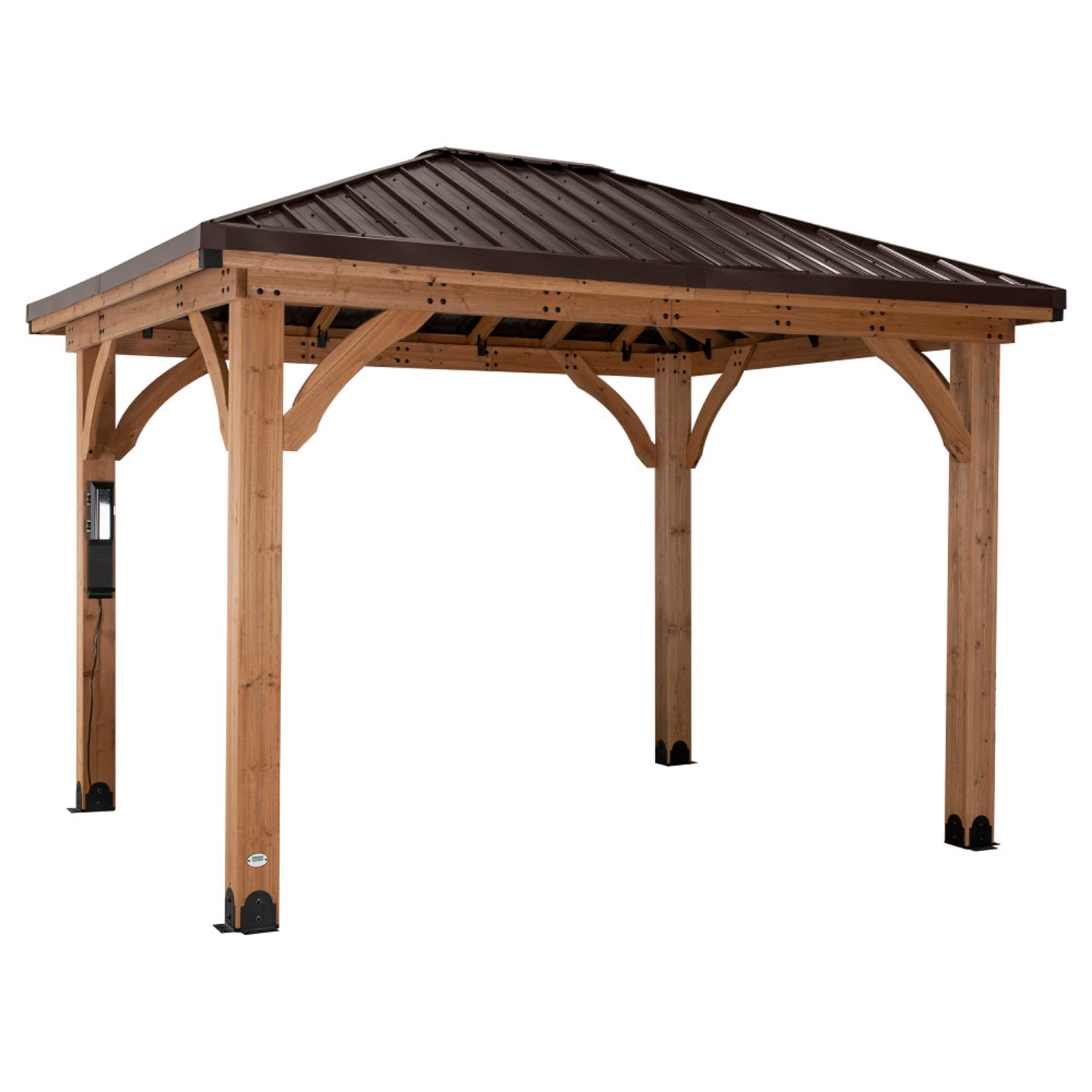 Backyard Discovery 2406131COM Wood-Resin-Gazebos - View #2