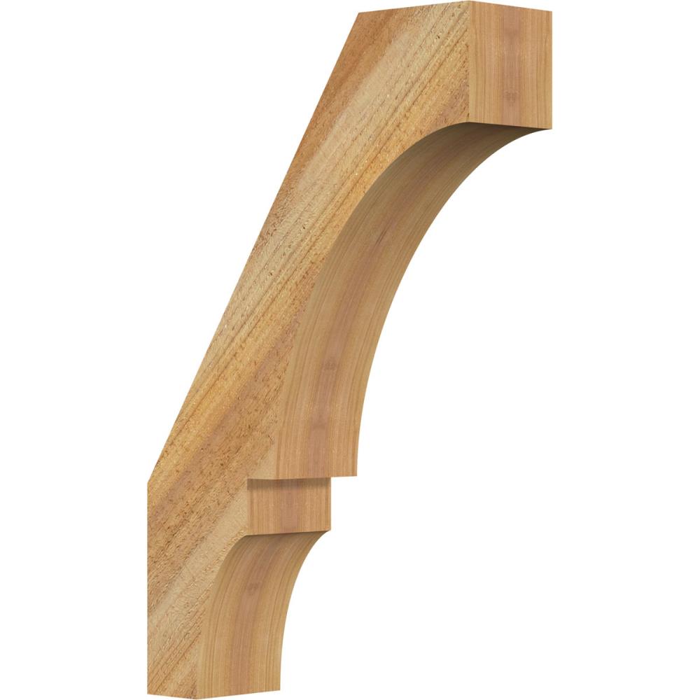 Ekena Millwork BRC04X14X22BOA00RWR 4-in x 14-in x 22-in Western Red Cedar Unfinished Wood Balboa rough sawn