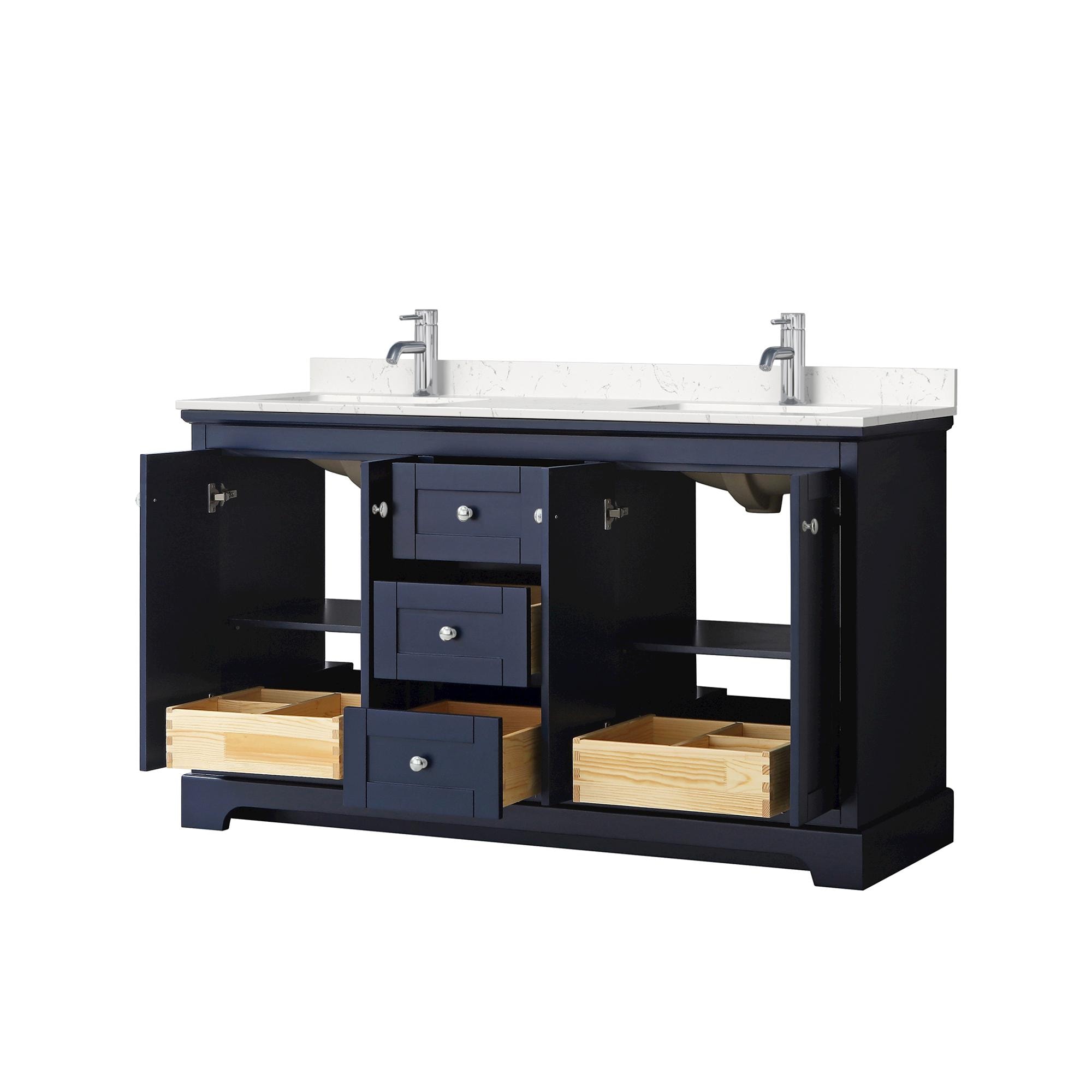 Wyndham Collection WCV232360DBCC2UNSMXX Bath-Vanity-Combo - View #3