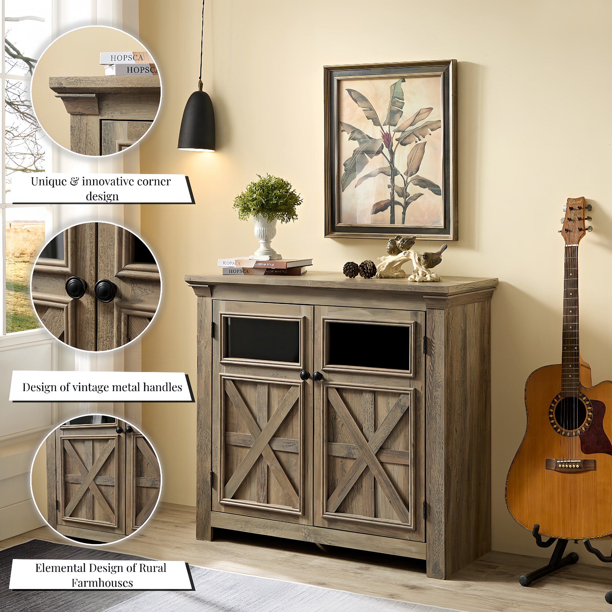 SINOFURN SYC500015GY Dining-Kitchen-Storarge - View #13
