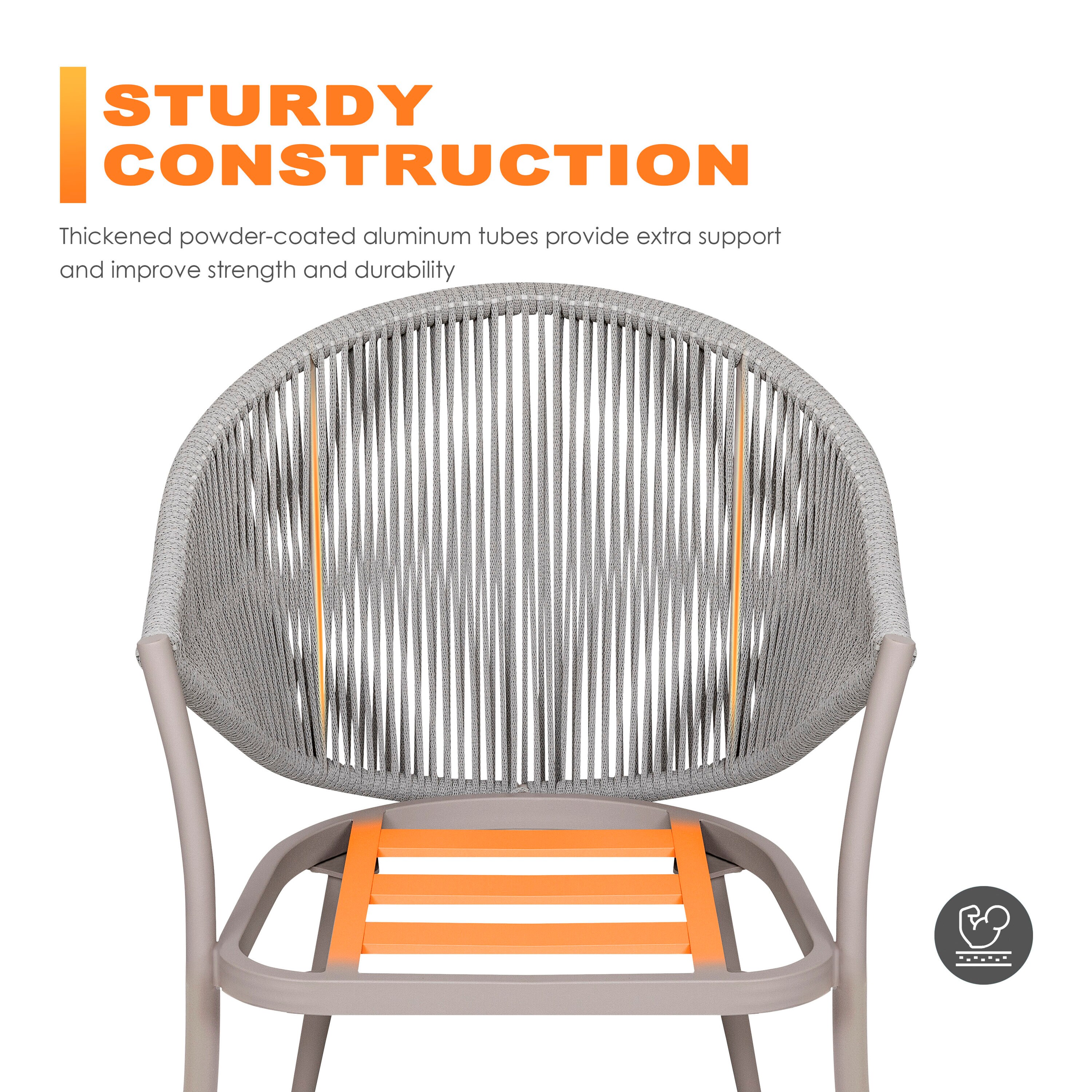 Nuu Garden DW101-KF Patio-Chairs - View #4