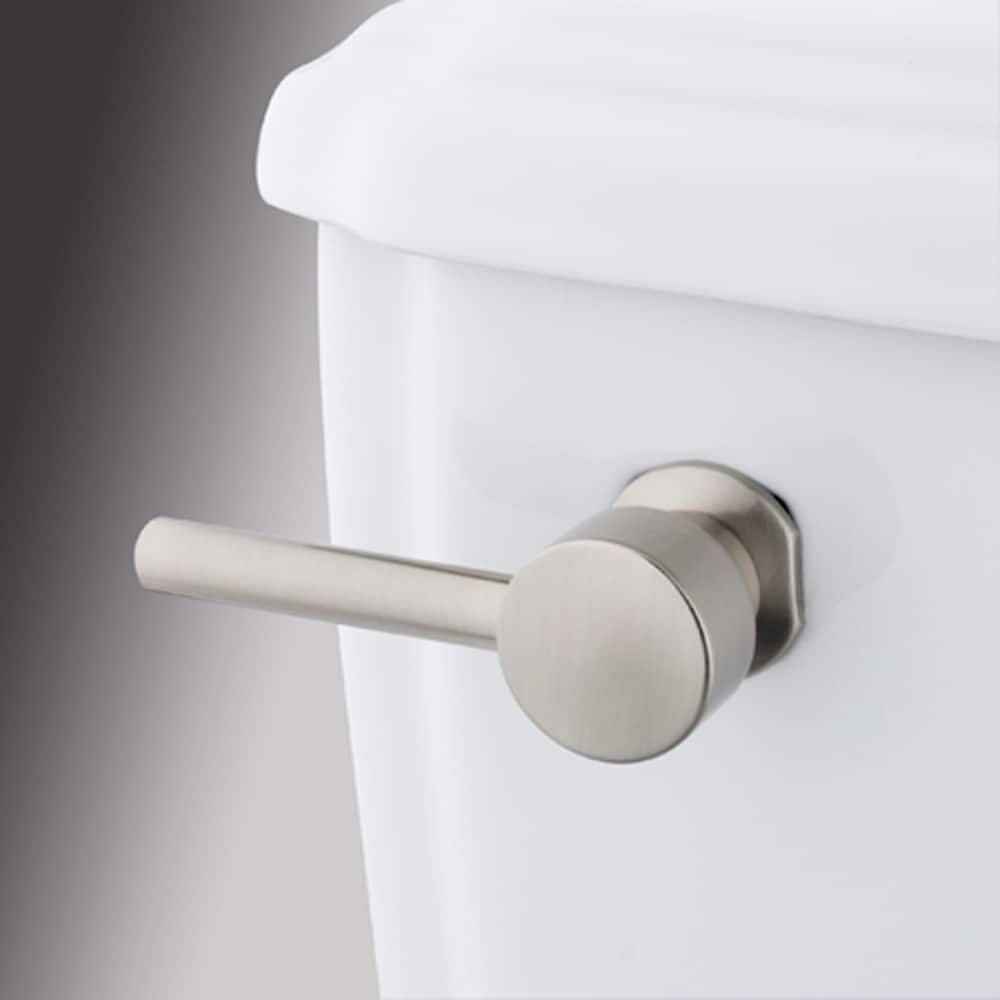 Elements of Design EKTDL8 Concord 8-in Front Mount Satin Nickel Universal Fit Toilet lever