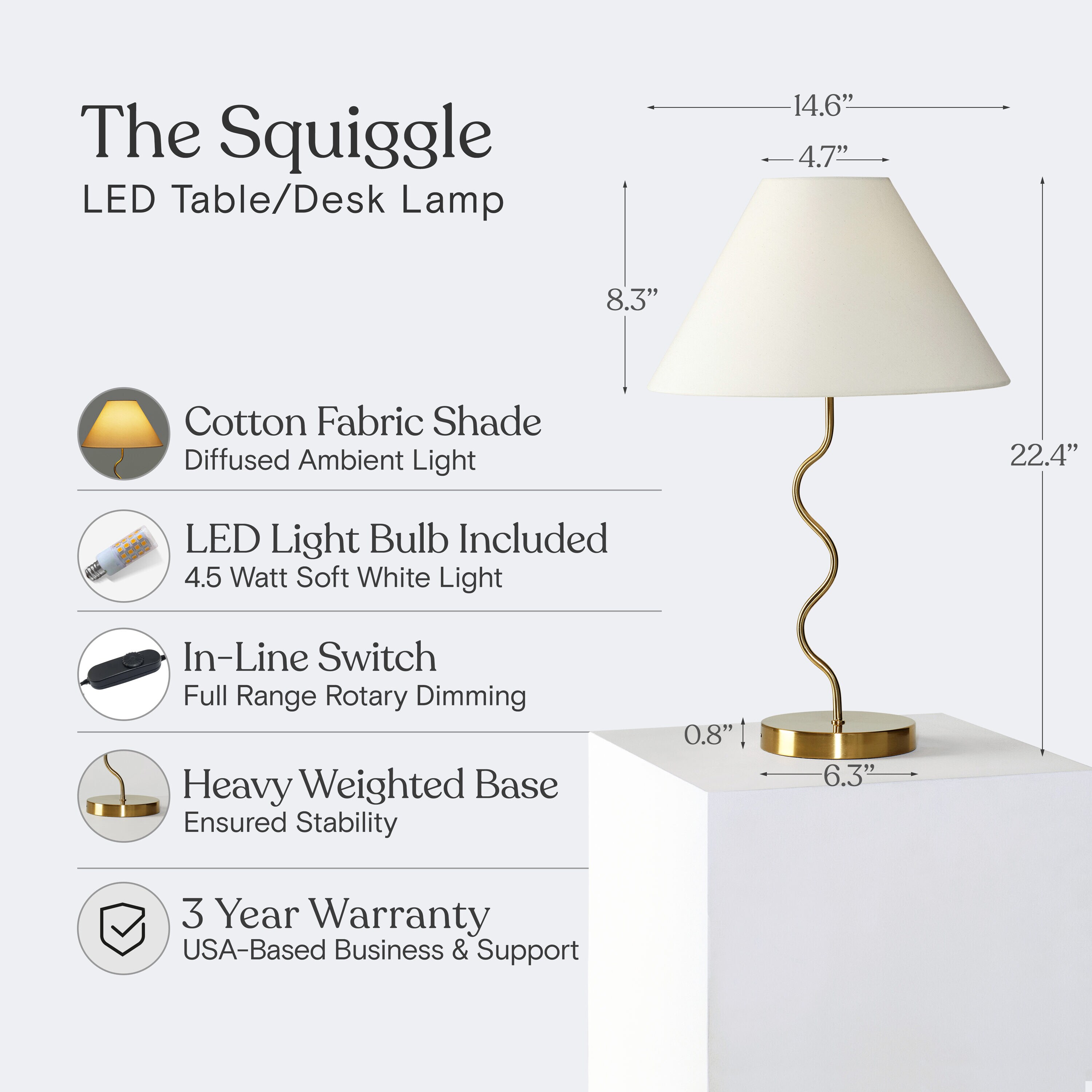 Brightech TL-SQGL-BRS Table-Lamps - View #3
