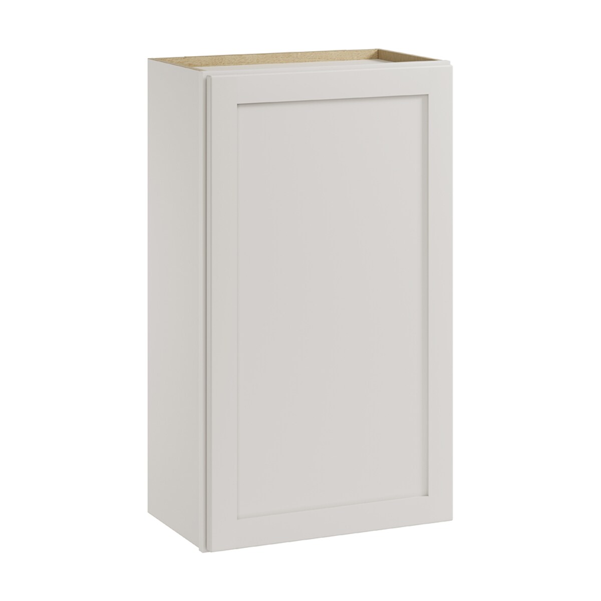 Whalen CLICK-IT LWSCLICK-37G Windsor Lane 21-in W x 36-in H x 12-in D Light Gray Birch Wall Ready to assemble Plywood Cabinet (Raised Panel Shaker)