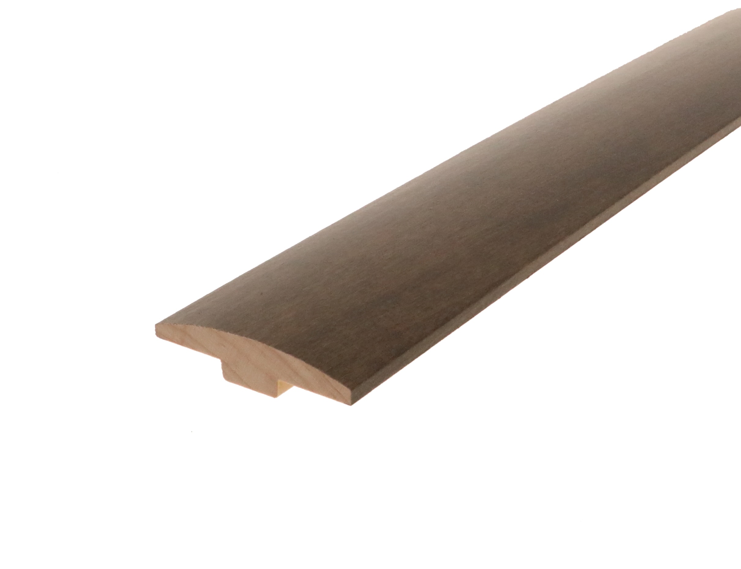 Flexco 110192 Espresso 2-Inches T x 0.44-Inches W x 78-Inches L Solid wood T-moulding