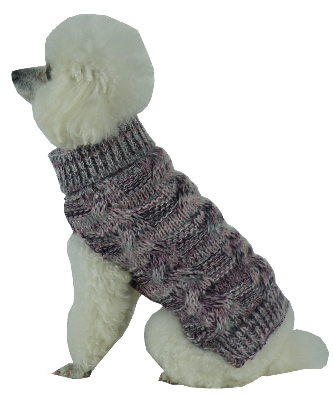 Pet Life Gray Dog/Cat Sweater Large in the Pet Clothing department at