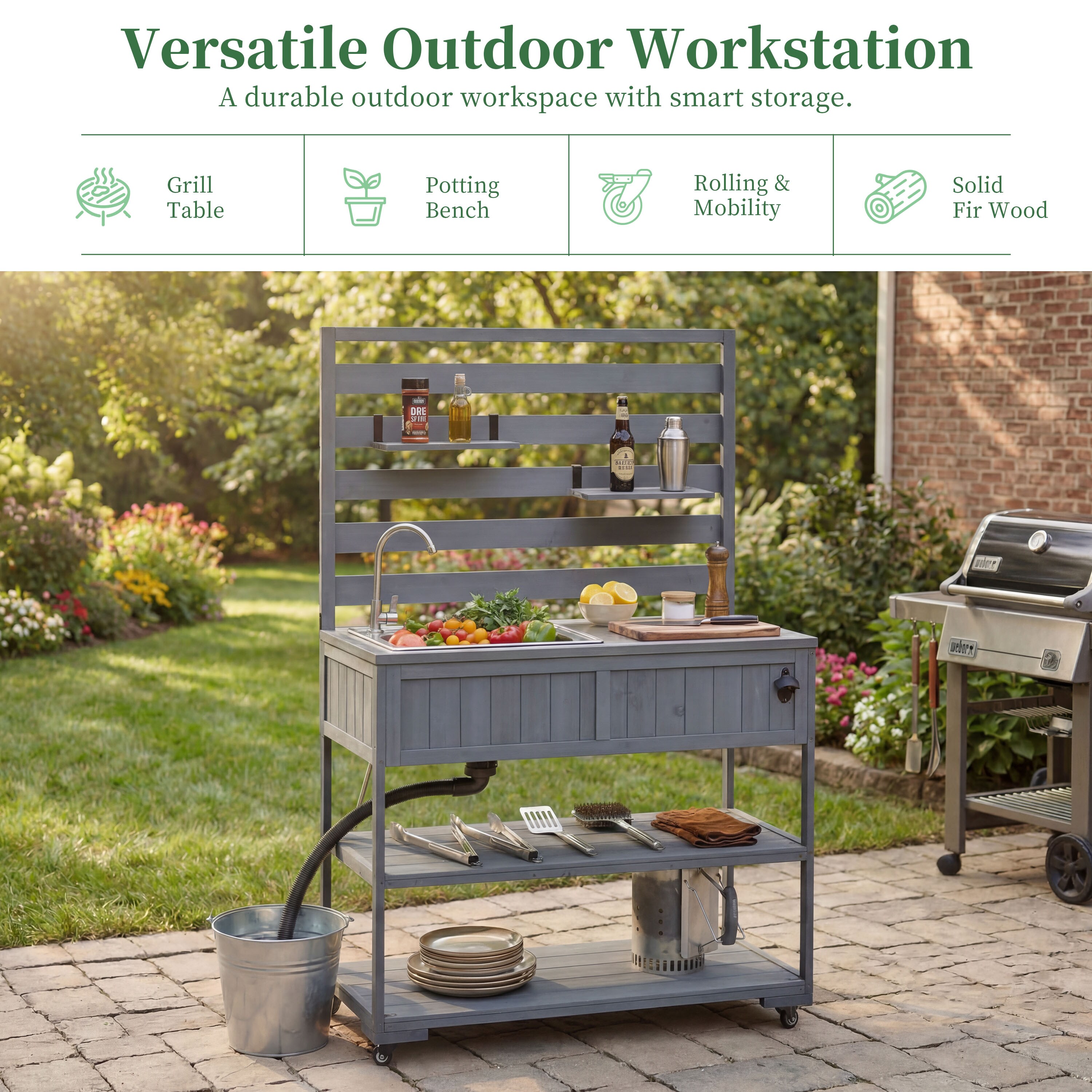 LOVMOR SF-W-N717P417966E Potting-Benches - View #6