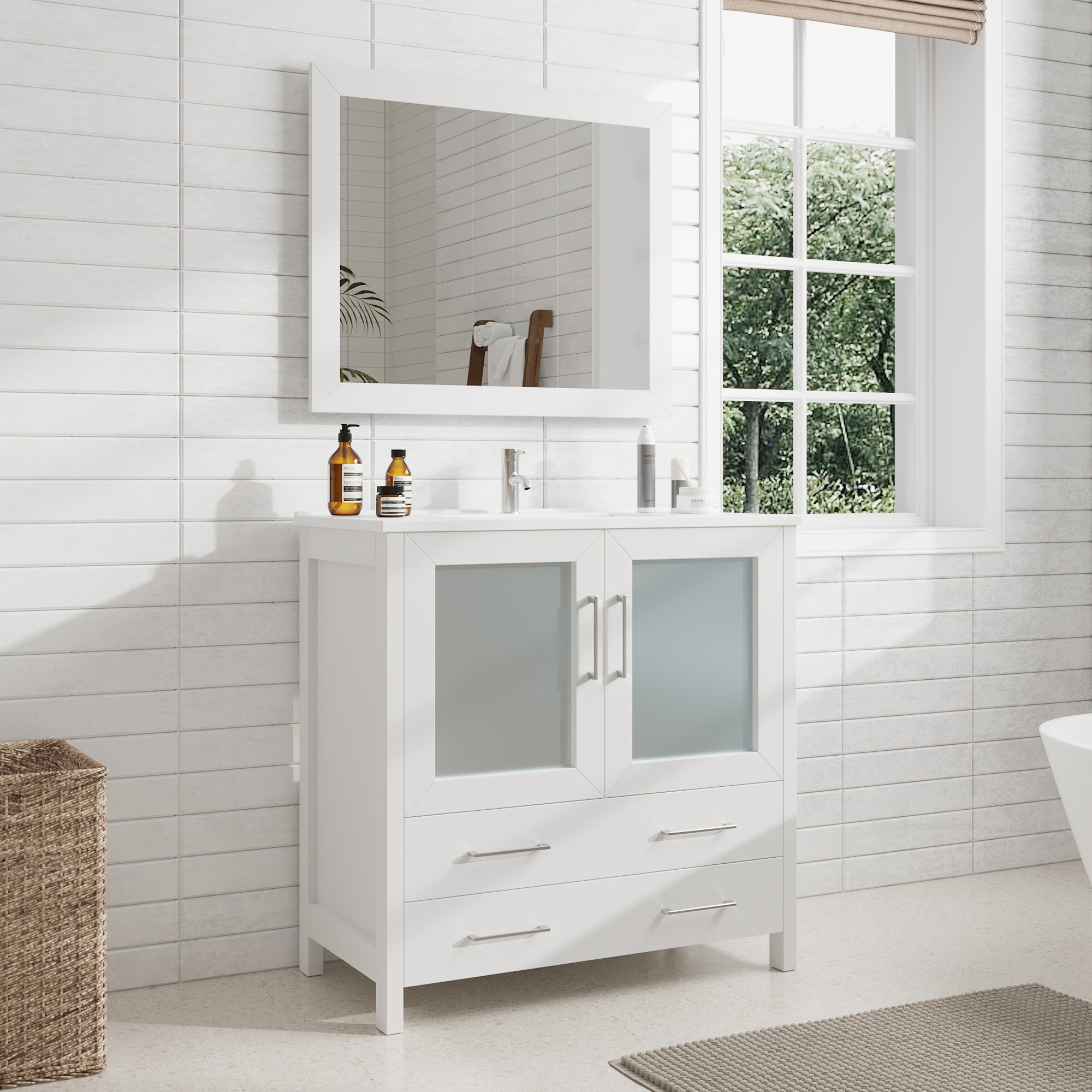 Vanity Art VA3036-W Bath-Vanity-Combo - View #2
