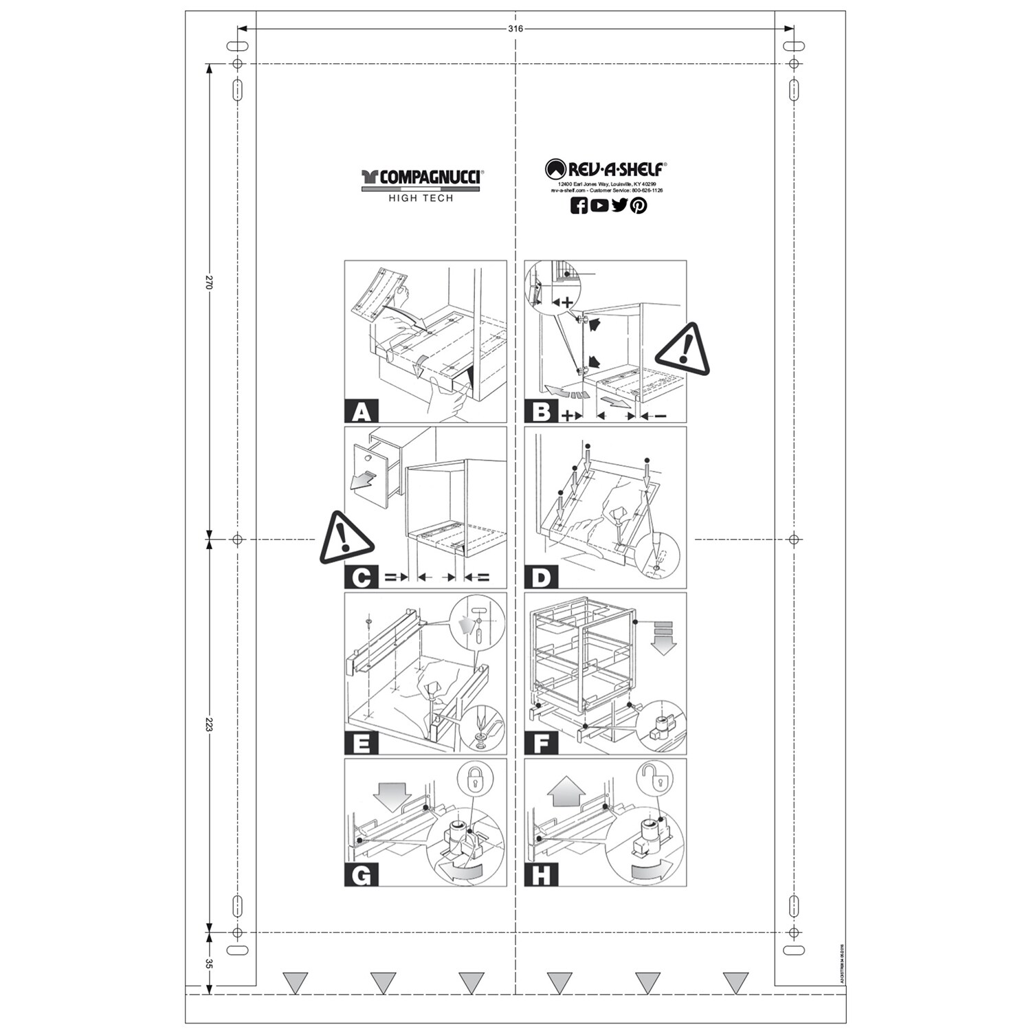 Rev-A-Shelf 176704 Pullout-Trash-Cans - View #3