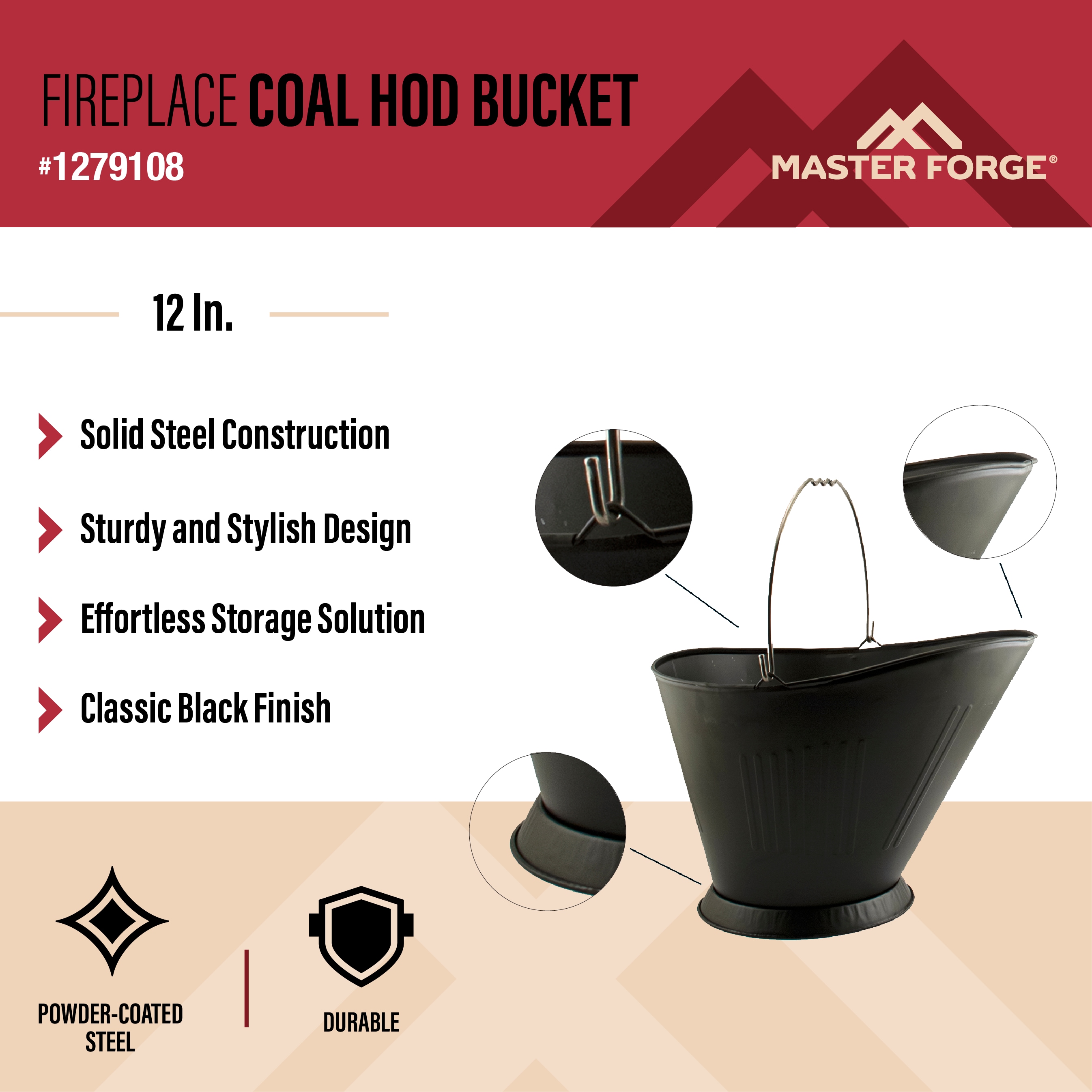 Master Forge 15341L Fireplace-Tools - View #3