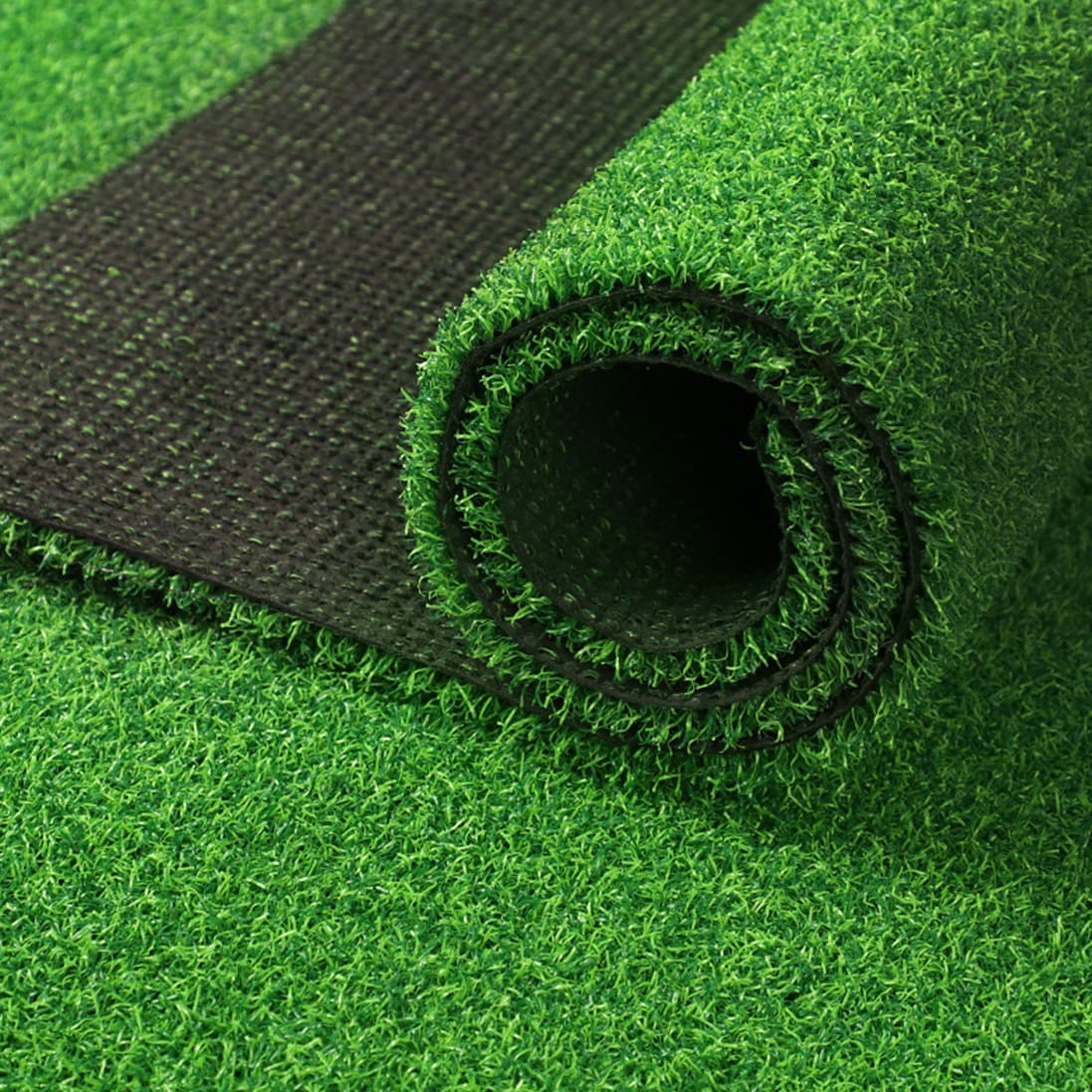 FUFU&GAGA Artificial Grass Turf 10-ft Indoor or Outdoor Fescue Artificial Grass