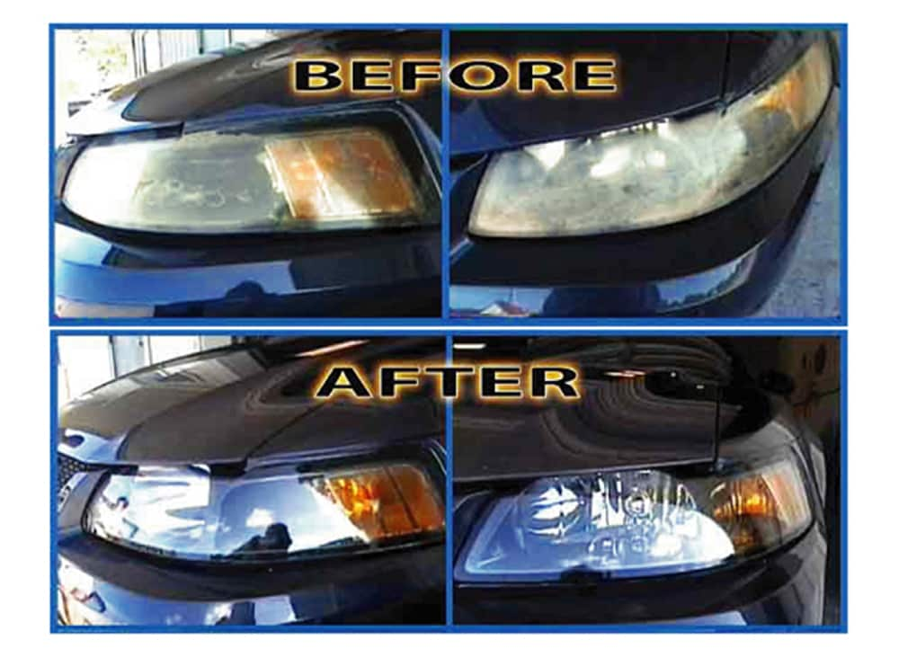 Lenz Pro Headlight Restoration Kit - Rain Repellent, Streak-Free ...