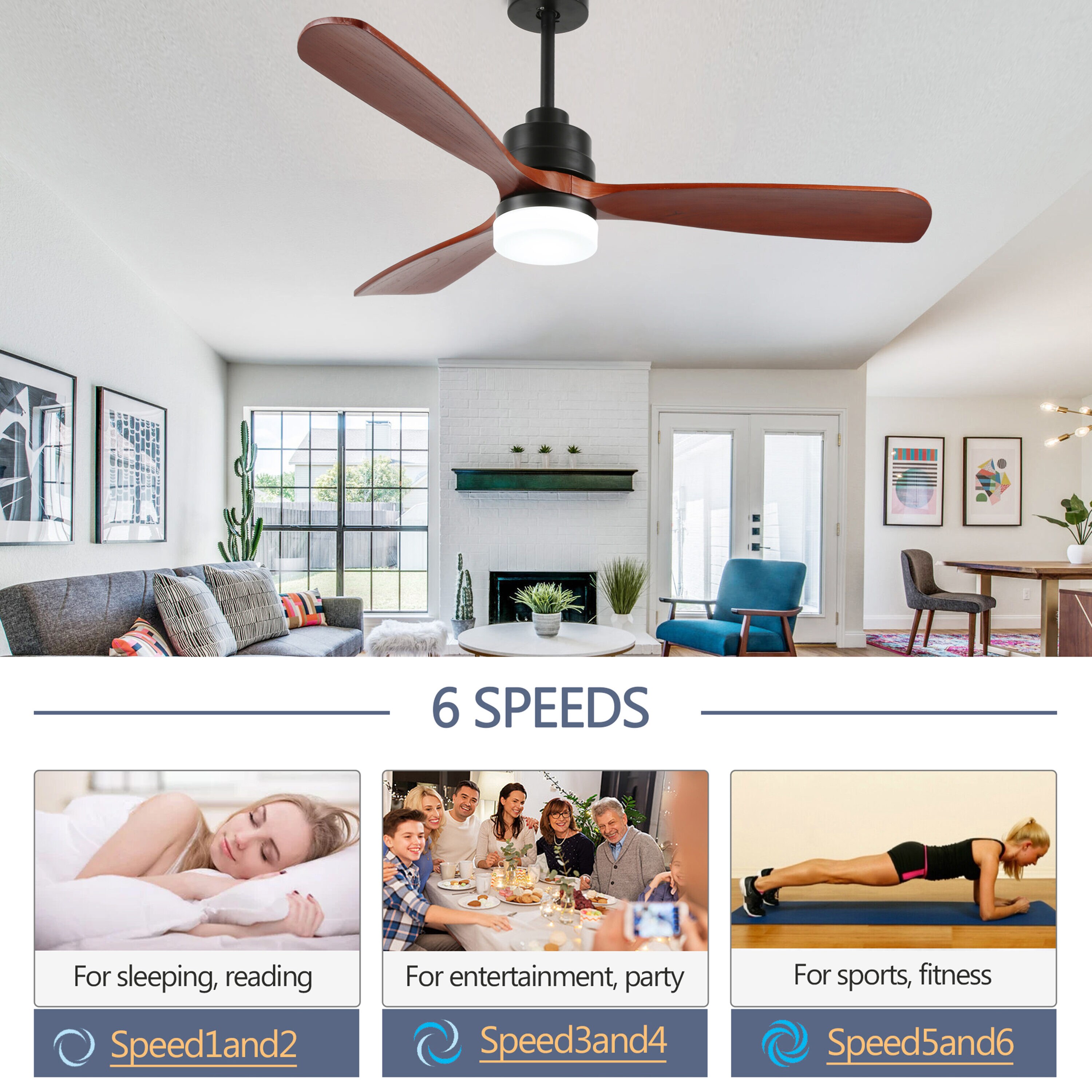 Oaks Decor DC5202 Ceiling-Fans - View #8