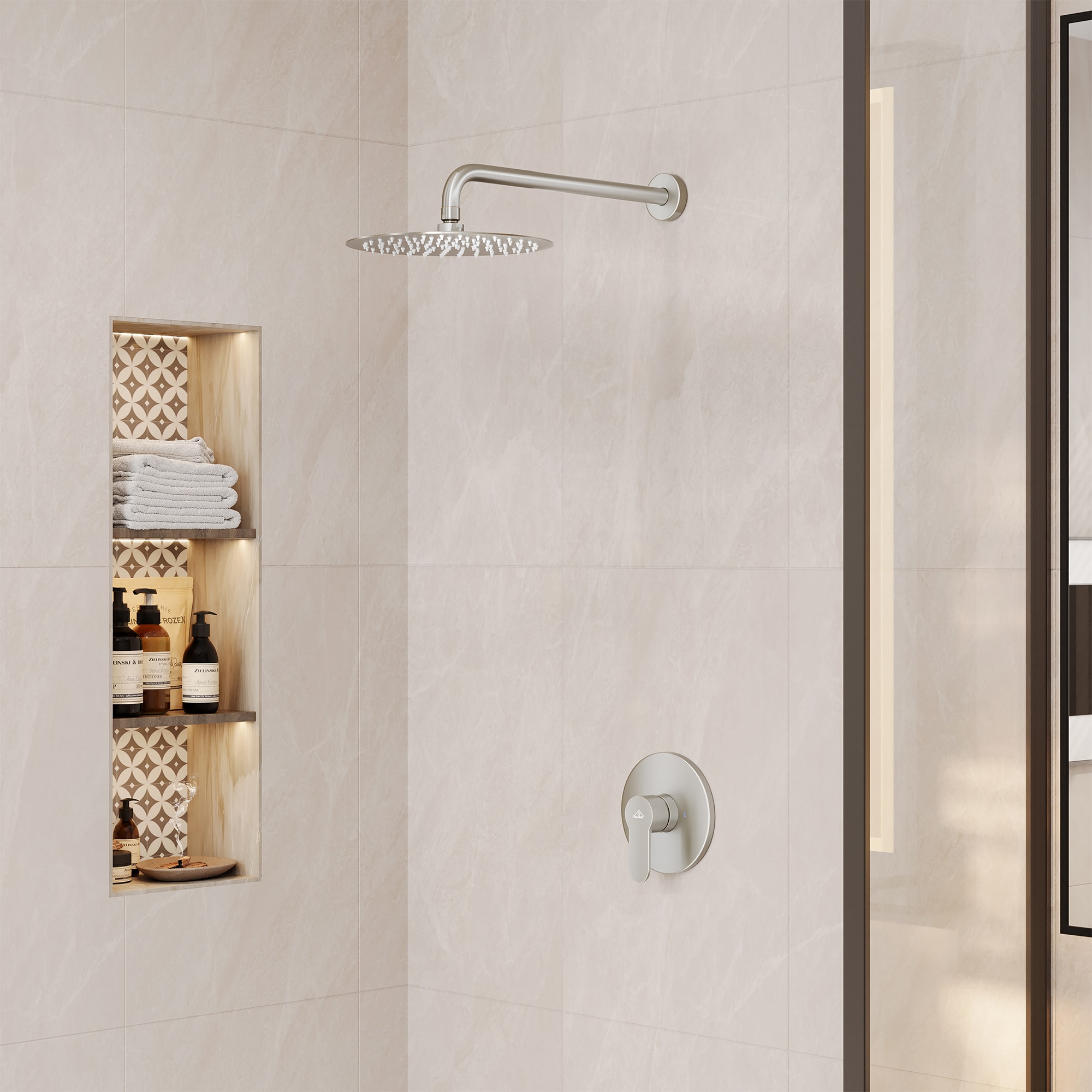 CASAINC CA-081001BN Showerhead-Bar-Panels - View #3