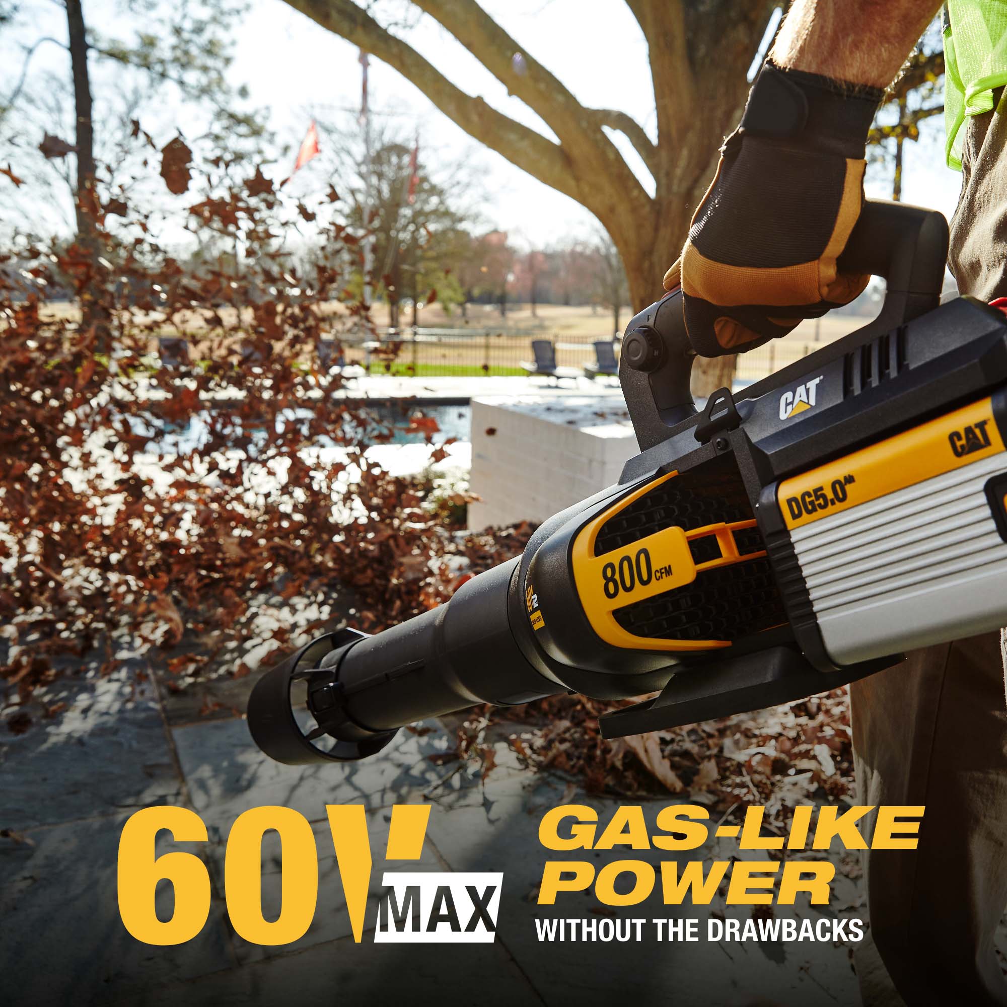 60-Volt MAX Cordless 13 In. String Trimmer / 100 MPH Leaf Blower