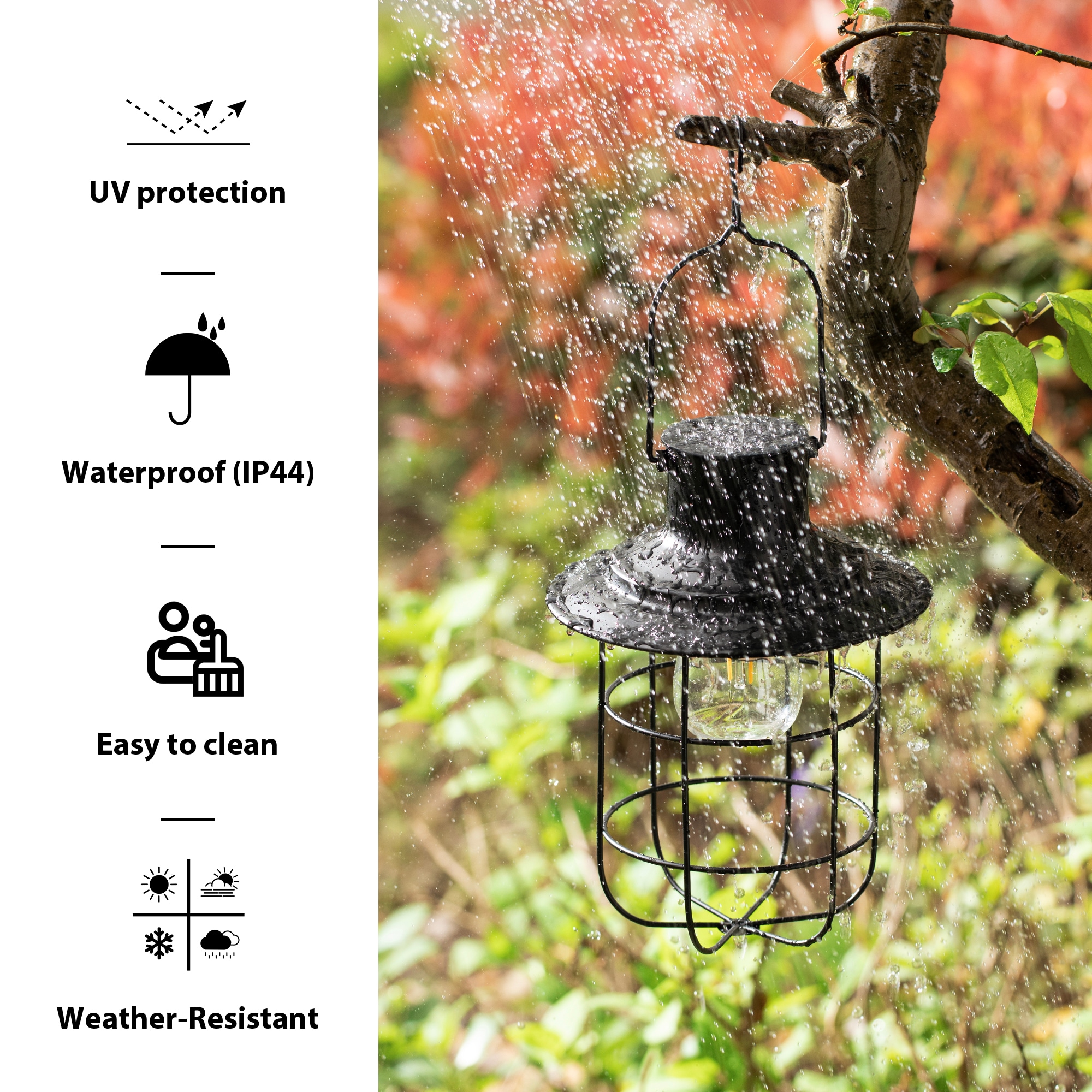 Glitzhome 2023300060 Outdoor-Decorative-Lanterns - View #8