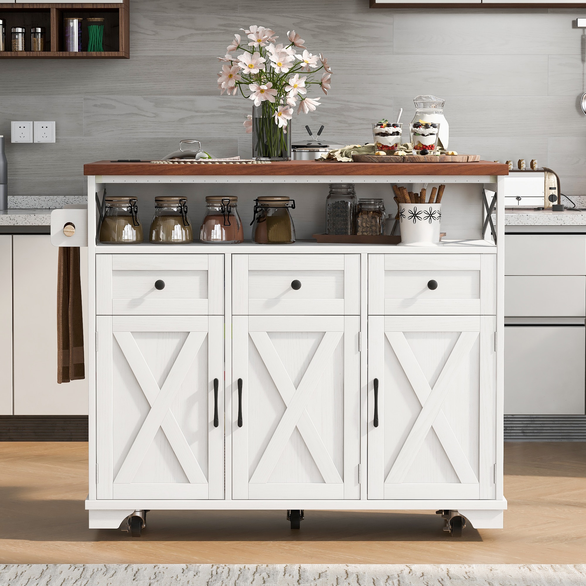 SINOFURN SYB260087WT Kitchen-Furniture - View #2