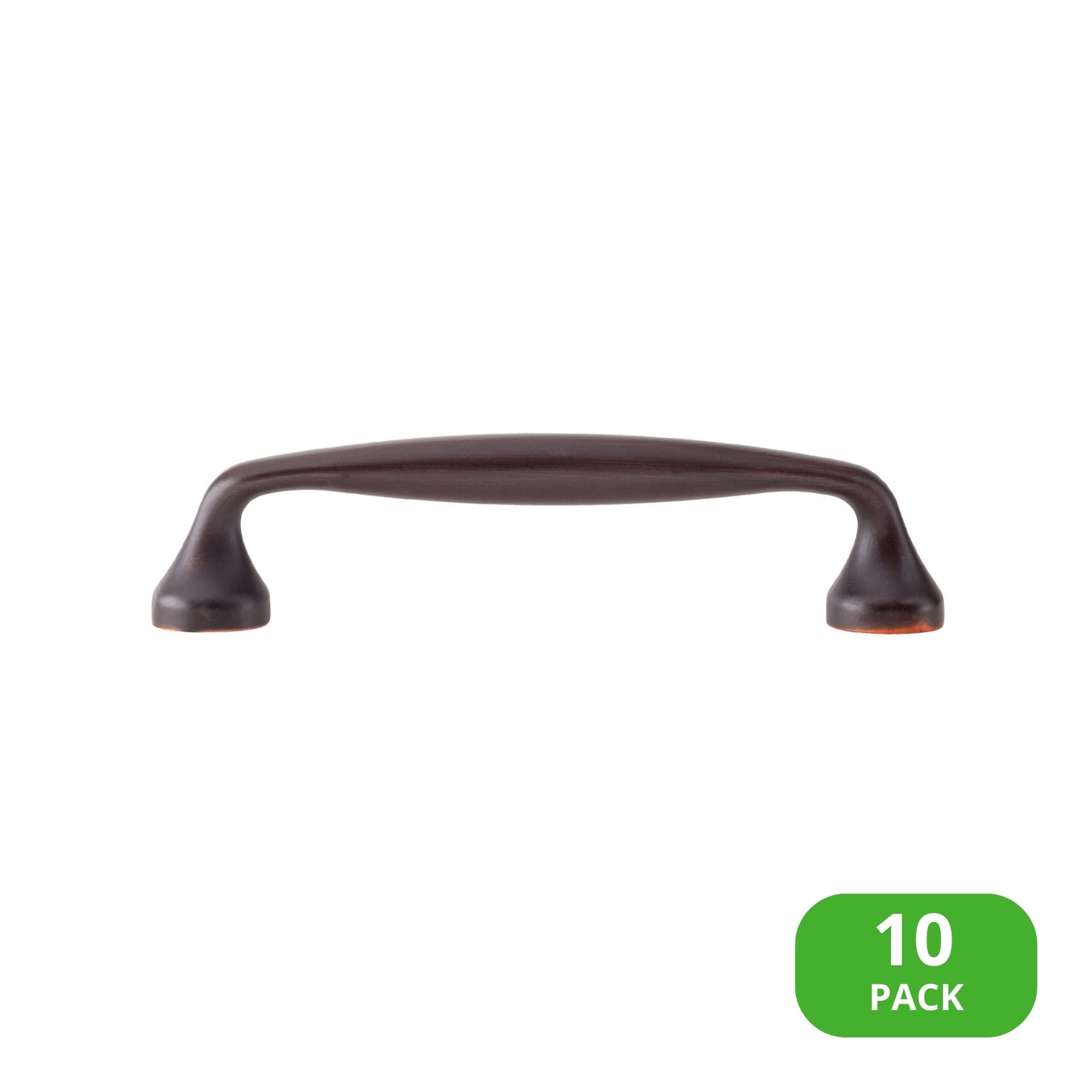 Sumner Street Home Hardware RL070160VP Mason 4-1/4-in , 108mm Center to Center Oil-Rubbed Bronze Cylindrical Bar 10 -Pack