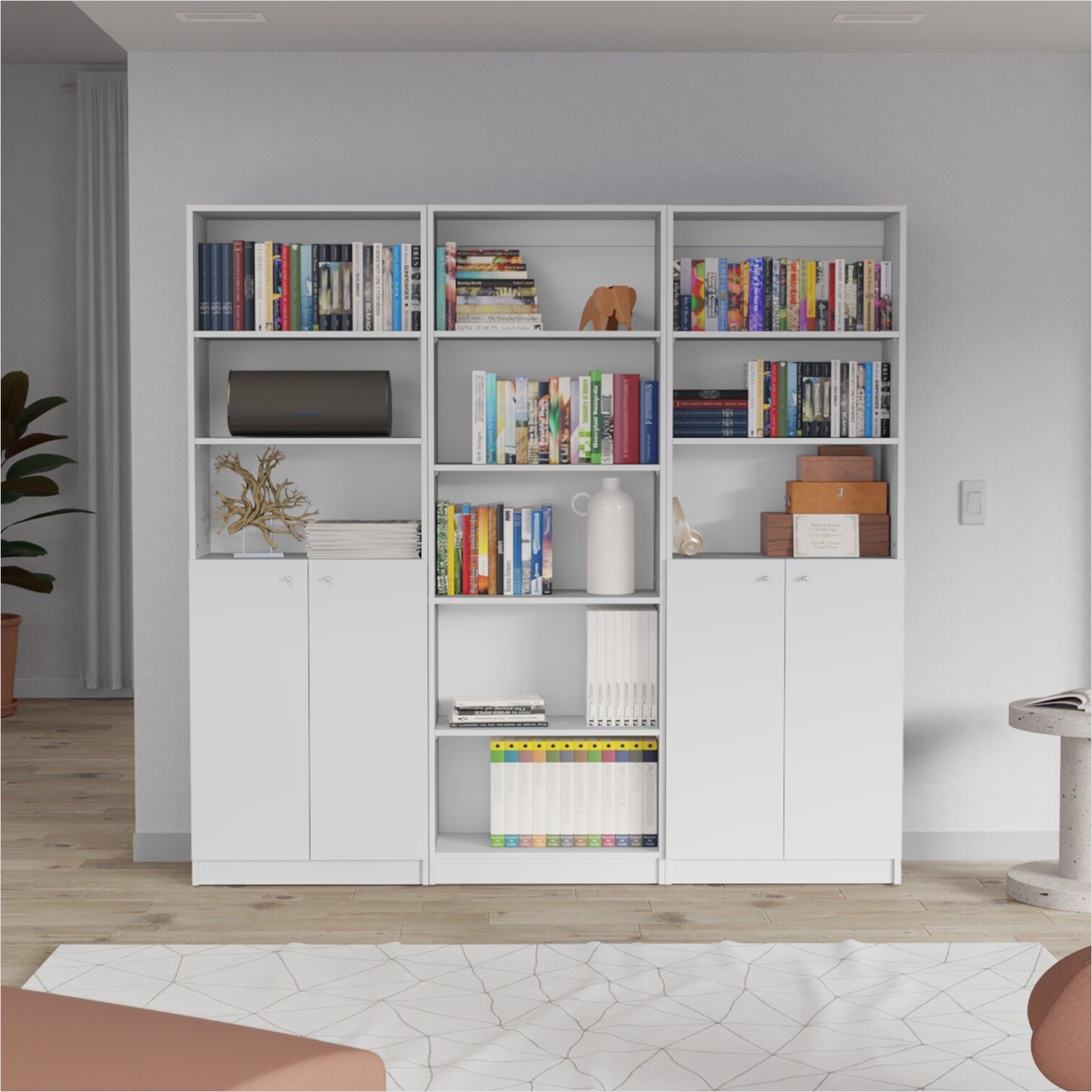 FlowLuxe QBPVVIH2B2II Free-Standing-Shelving - View #3