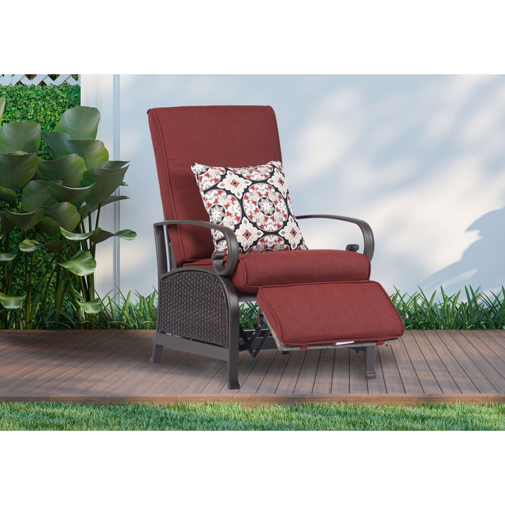 mainstays outdoor recliner ashwood