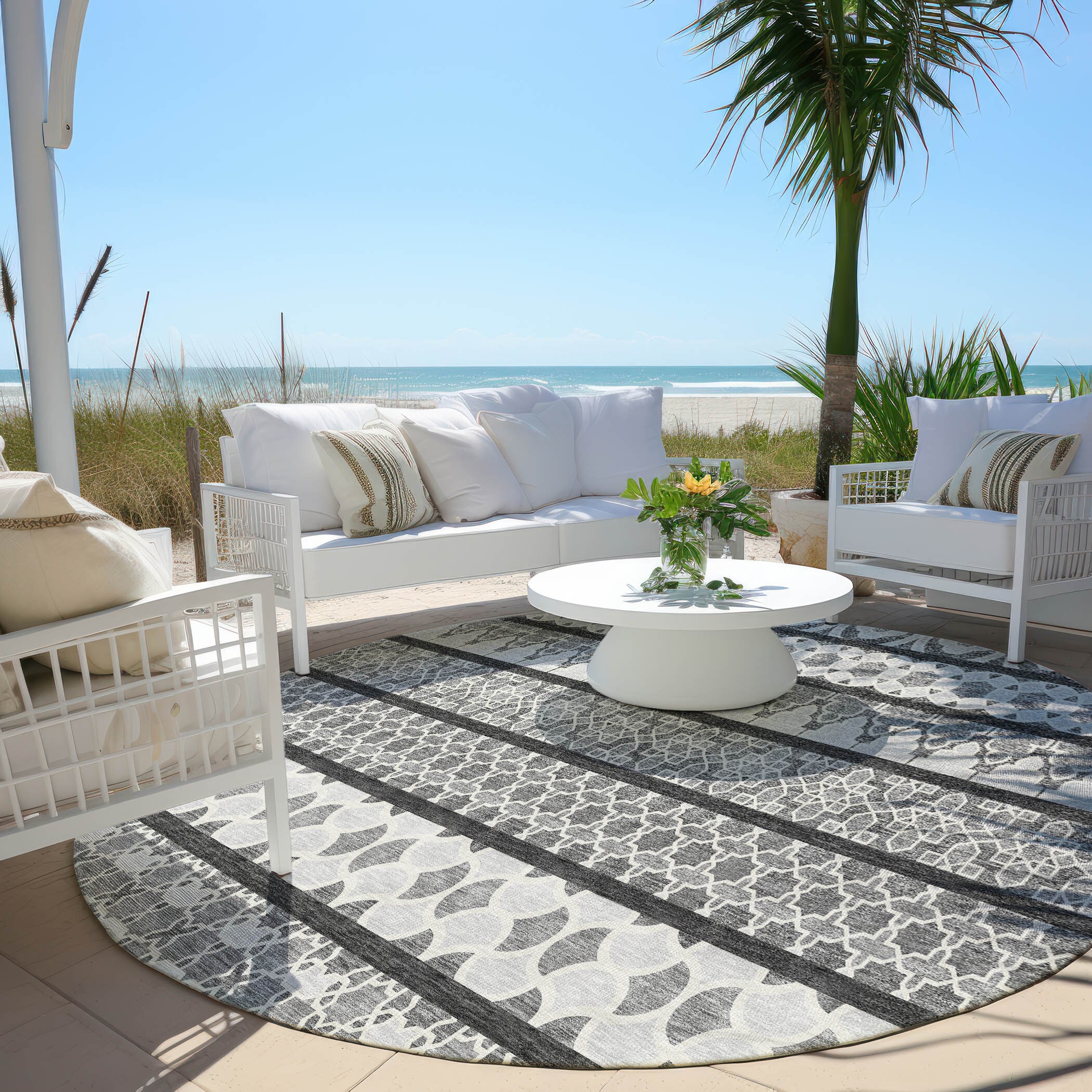 Addison Rugs ACN726GY8RO rugs - View #6