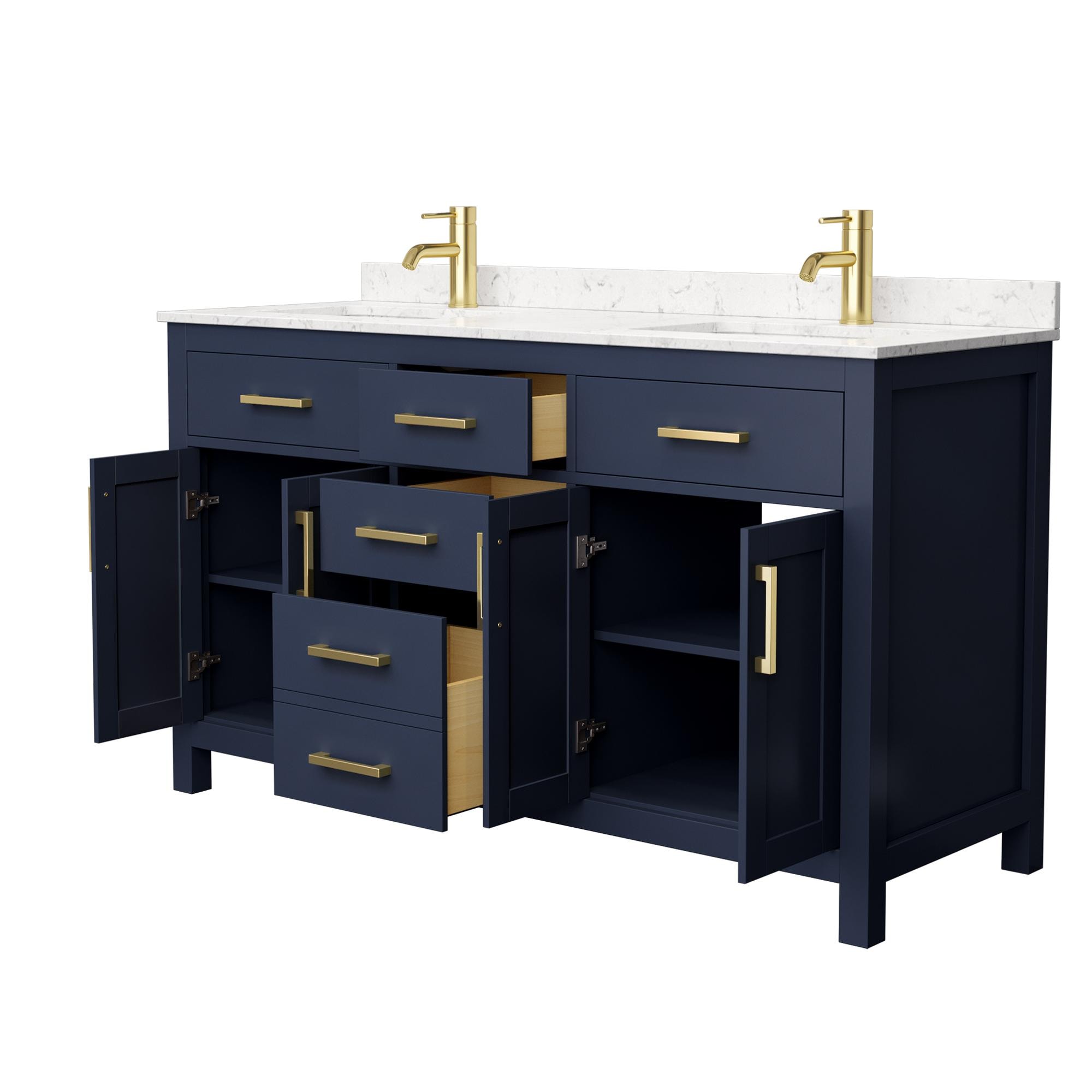 Wyndham Collection WCG242460DBLCCUNSMXX Bath-Vanity-Combo - View #3
